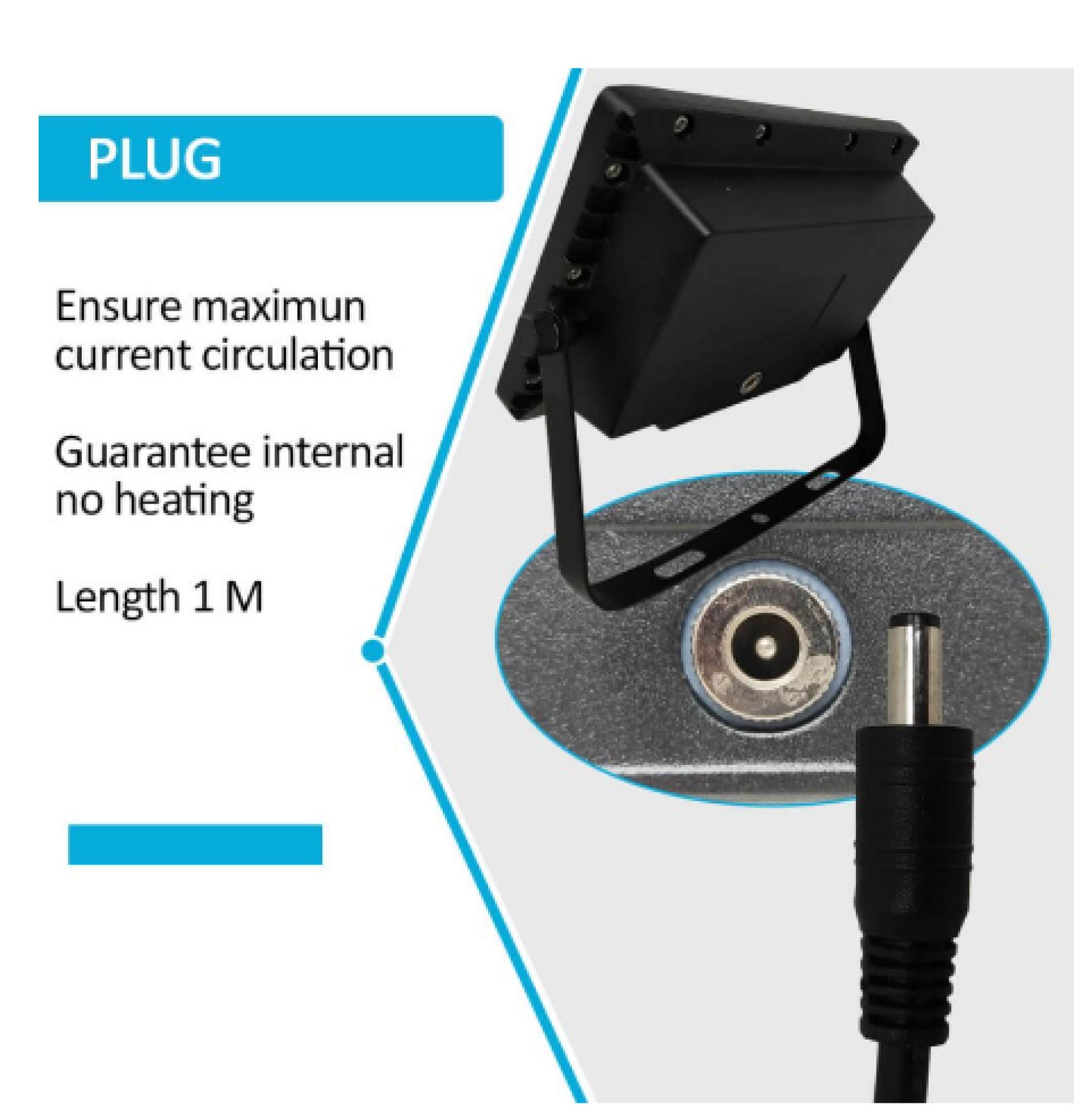 Projecteur LED SOLAIRE 100W AV LUMILEDS