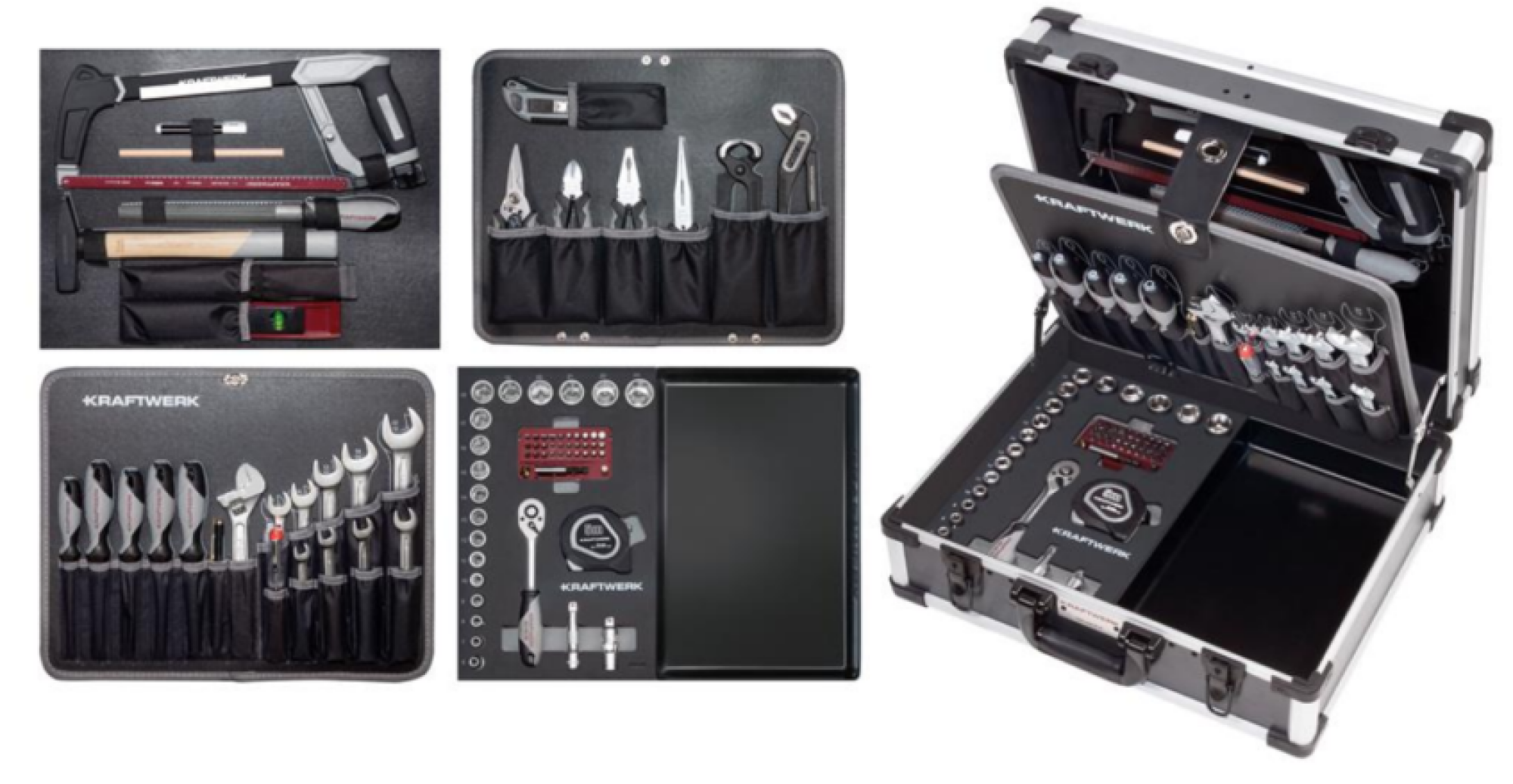 Coffret d'outils B147 3/8 97 pcs, sans power Tool KRAFTWERK