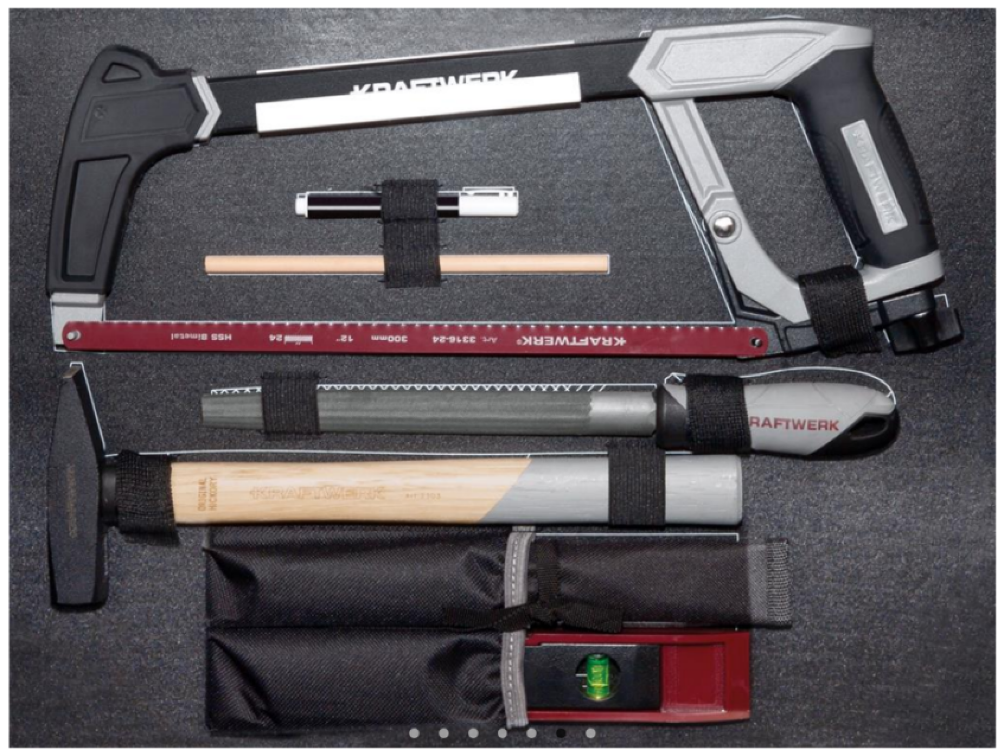 Coffret d'outils B147 3/8 97 pcs, sans power Tool KRAFTWERK