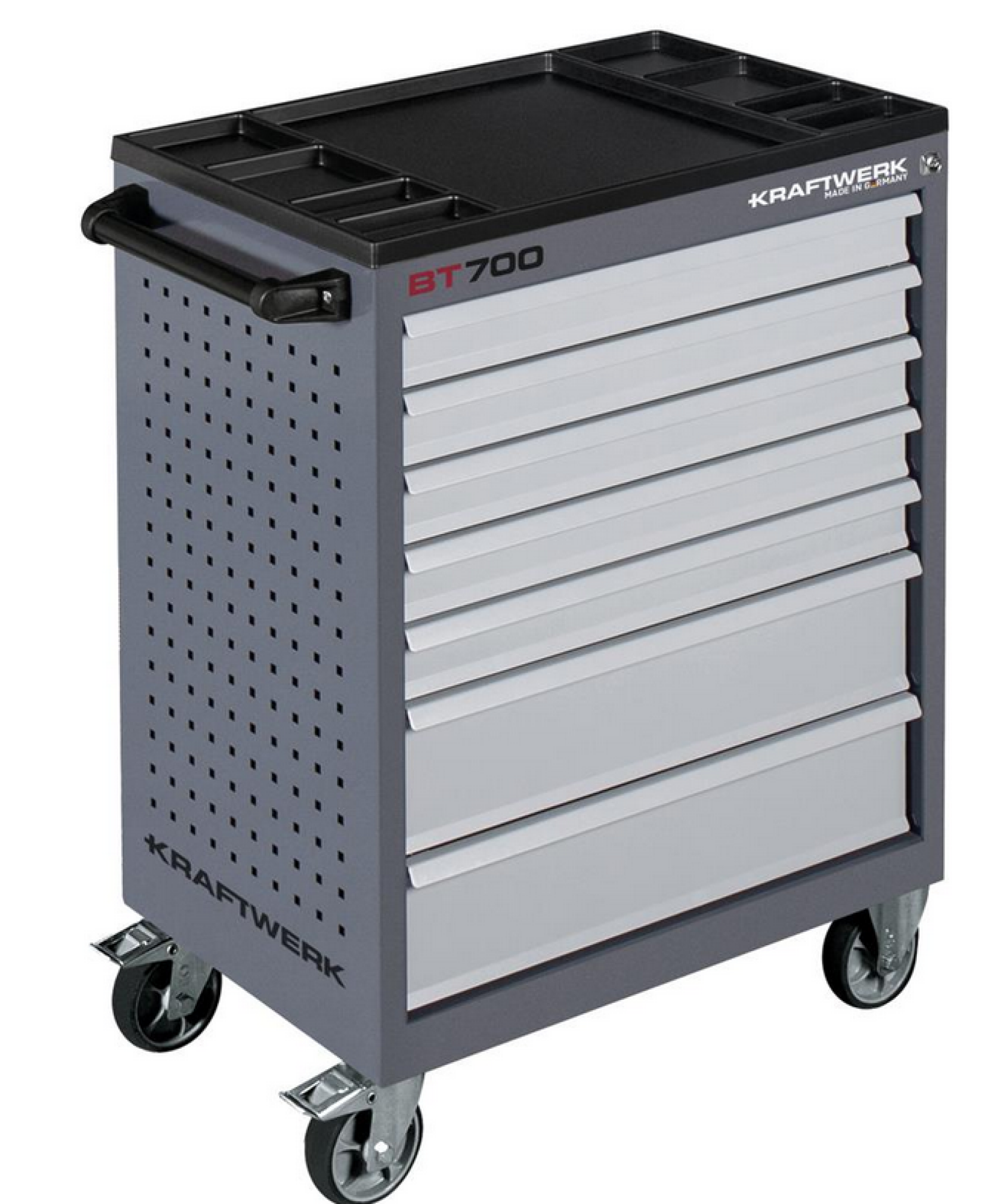 Servante d'atelier vide Basic Line BT700, 7 tiroirs KRAFTWERK