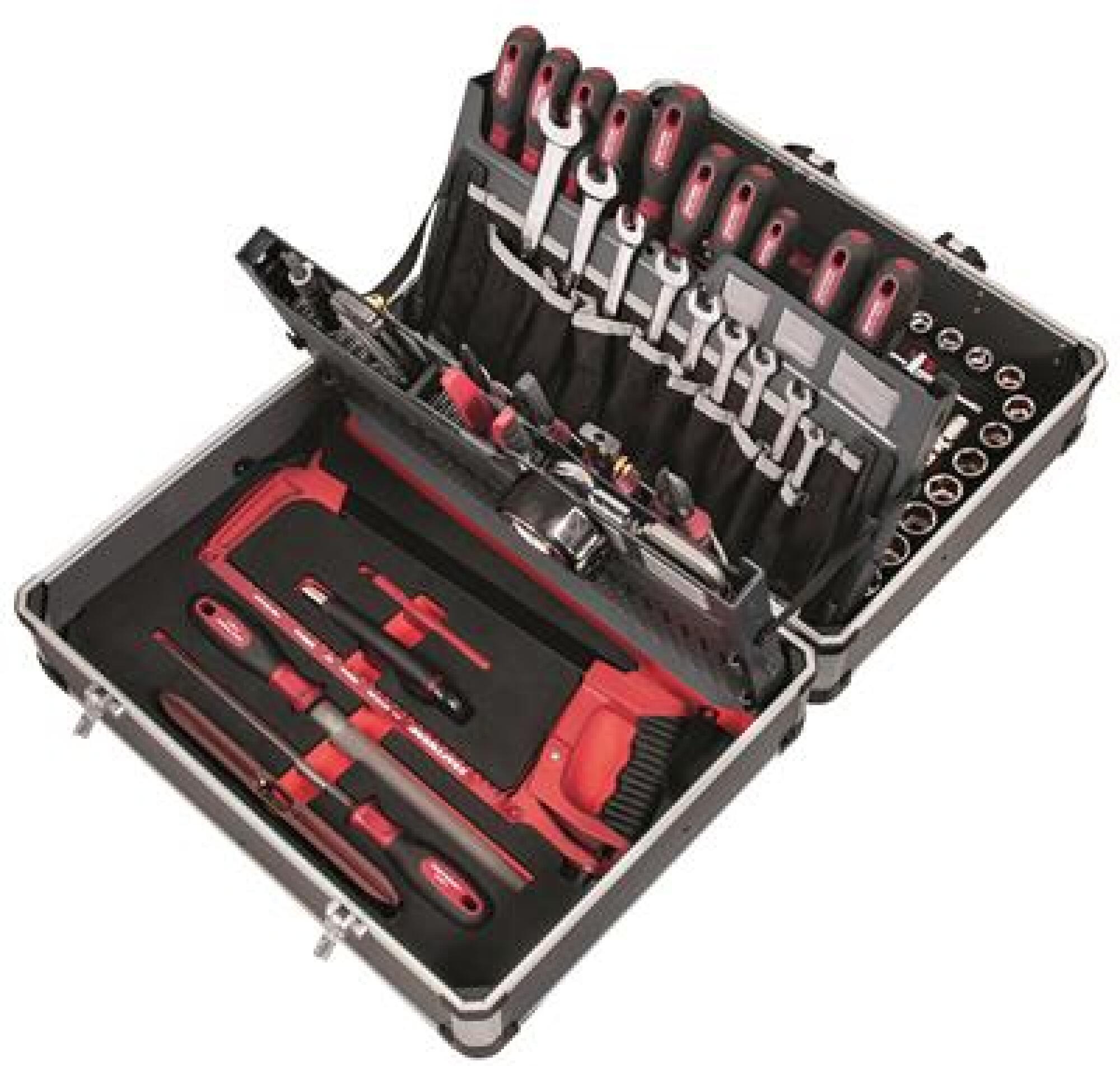 Coffret 154 outils  3/8″-1/4″, P500 KRAFTWERK