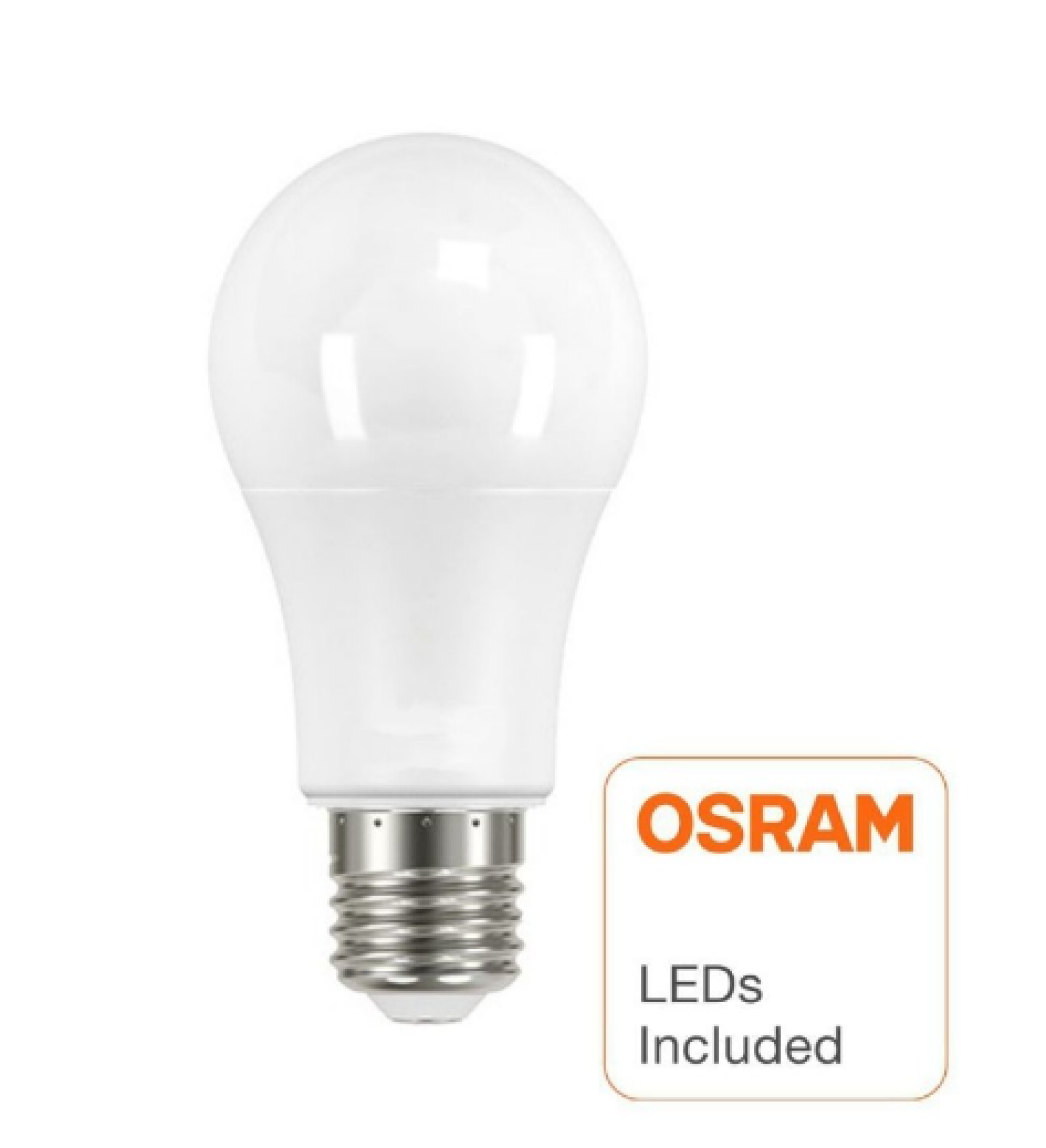 Ampoule LED 9W E27 A60 180° - OSRAM CHIP DURIS E 2835