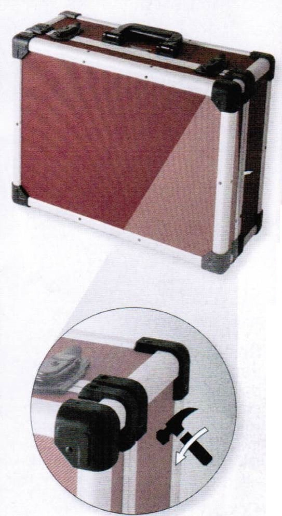 Coffret équipé 123 outils 1/4″ KRAFTWERK