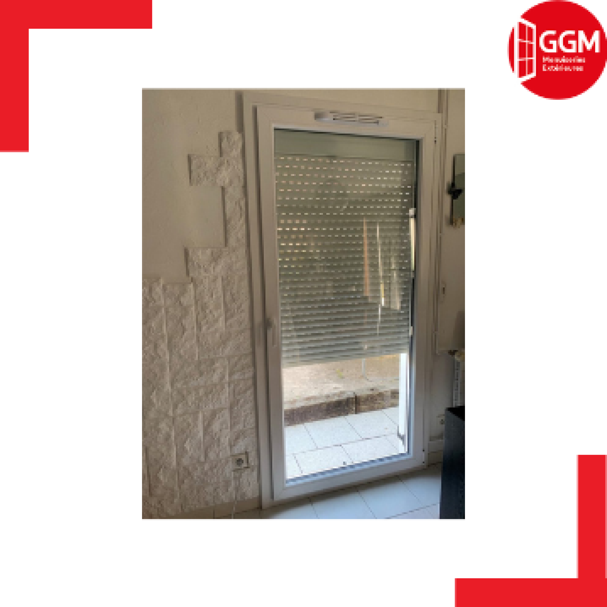 Fenêtre en PVC 2 face AC FERM