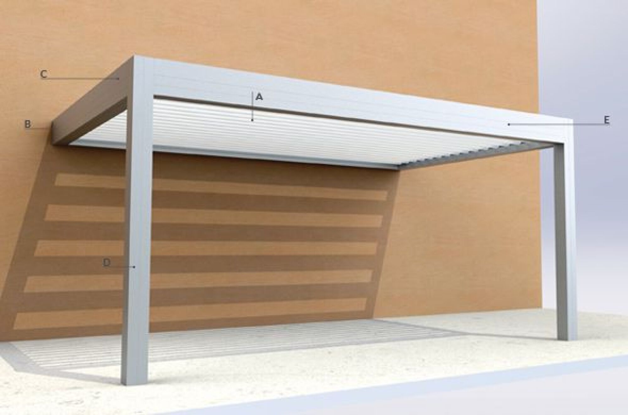 Pergola bioclimatique