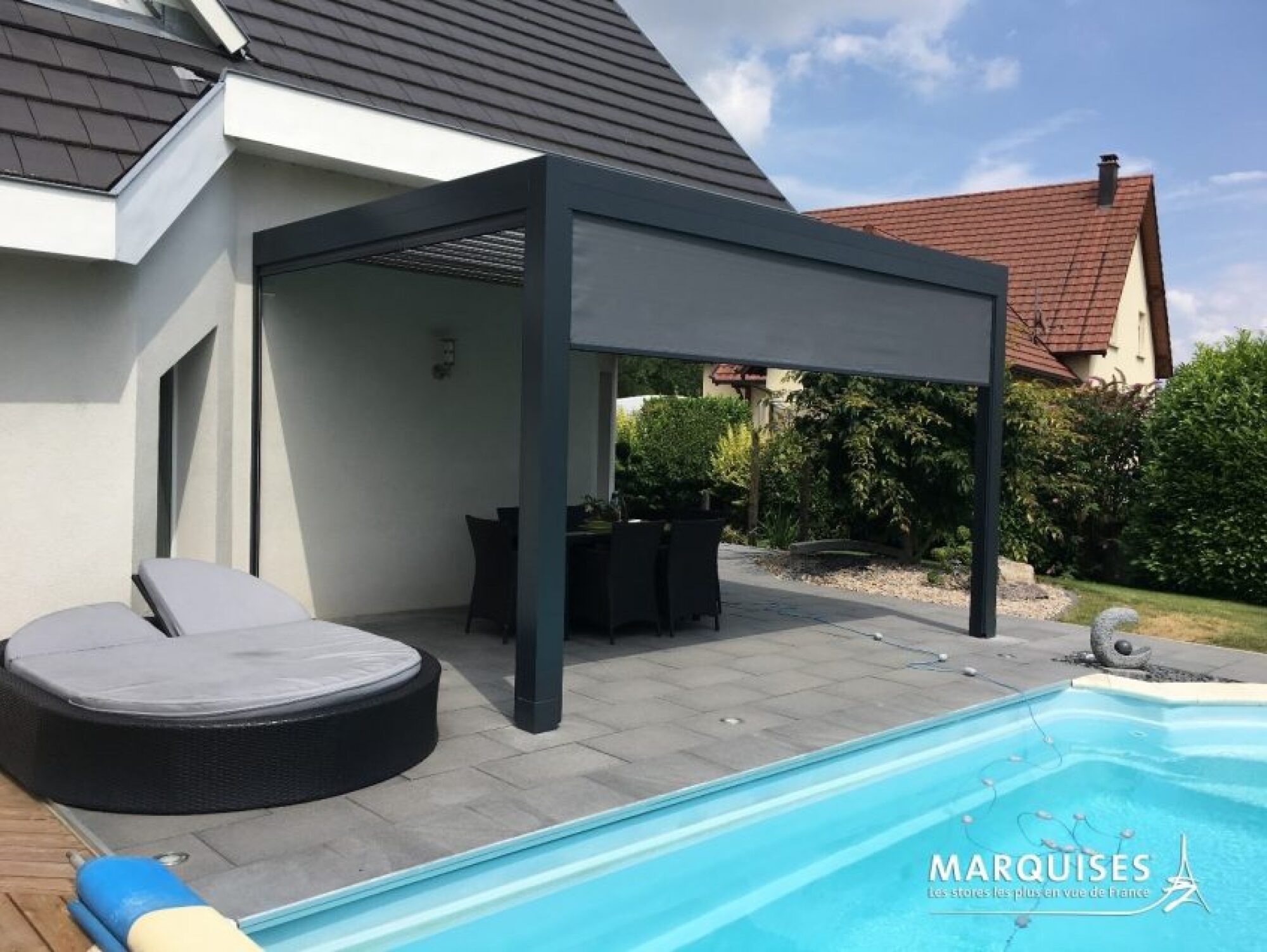 Pergola bioclimatique MARQUISES