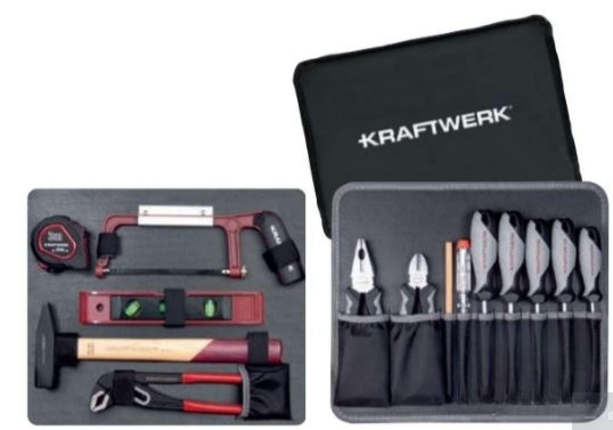Coffret d'outils (152), 1/4″ + 3/8″ , 104 pcs KRAFTWERK BASIC-LINE