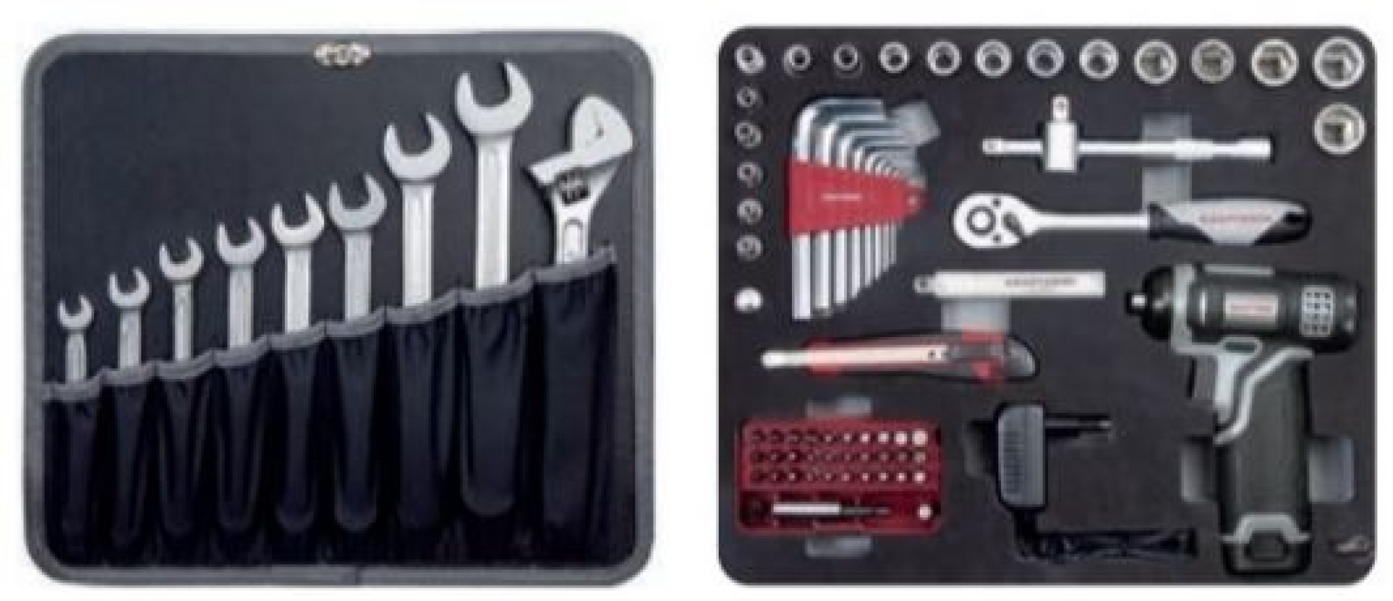 Coffret d'outils (152), 1/4″ + 3/8″ , 104 pcs KRAFTWERK BASIC-LINE