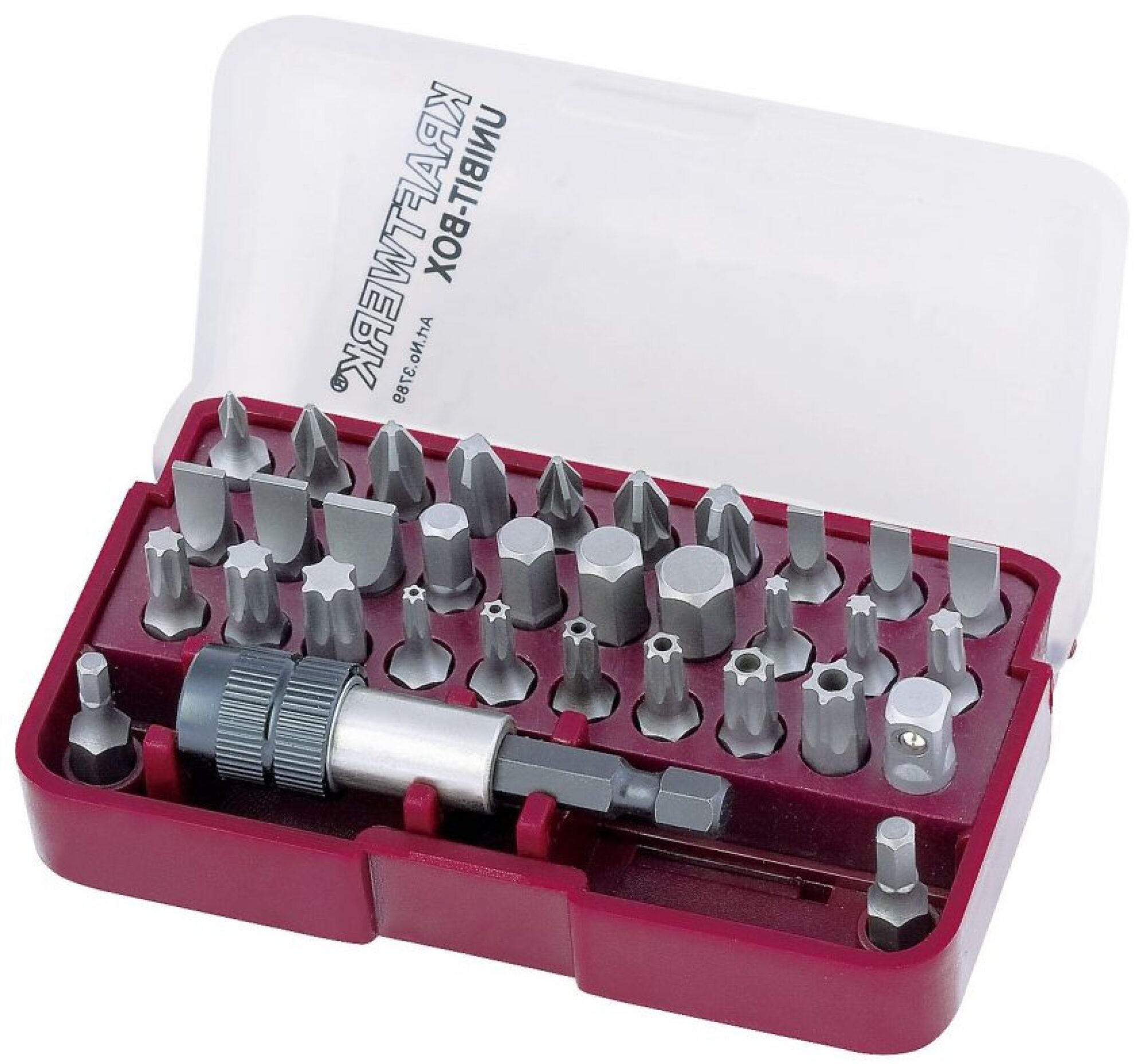 Boîte de 33 embouts universels 1/4″ KRAFTWERK