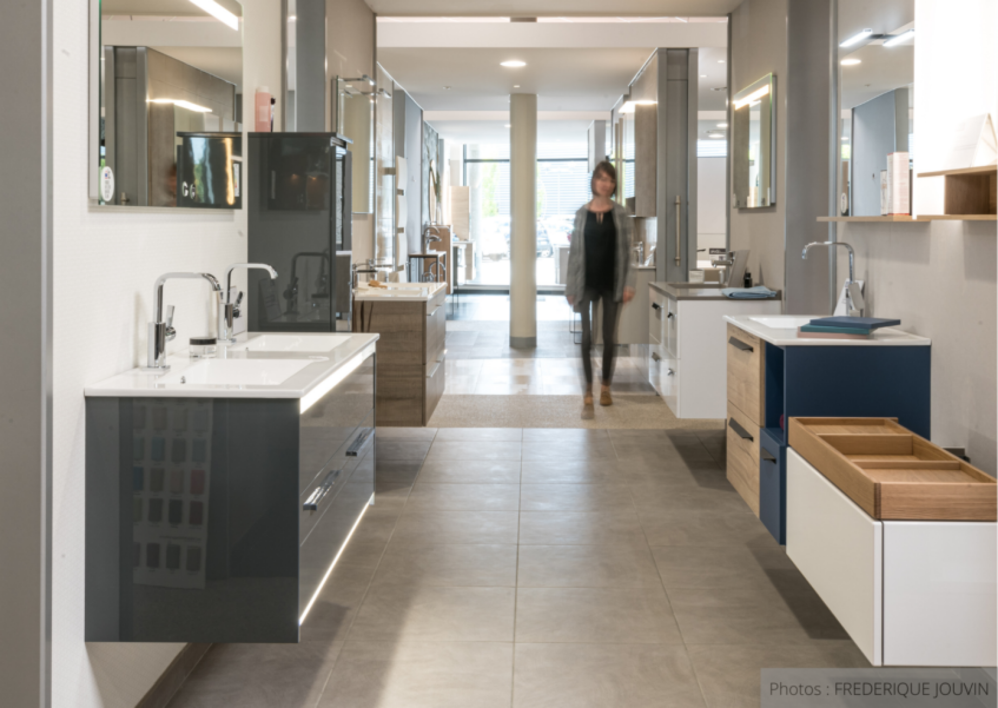 Choix de votre robinetterie, vos bacs à douche ou de votre baignoire dans notre coopérative IMS