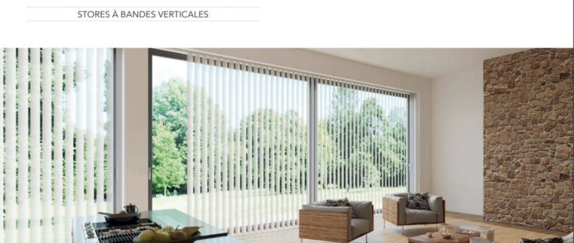 Store vertical (manuel ou motorisé)