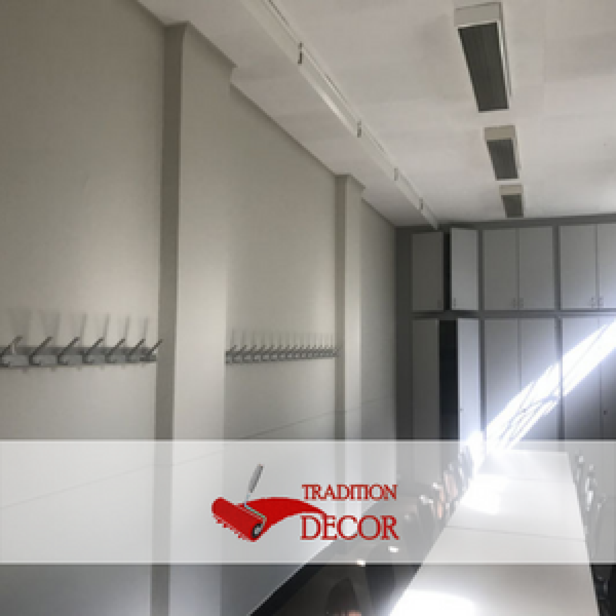 Application peinture satinée