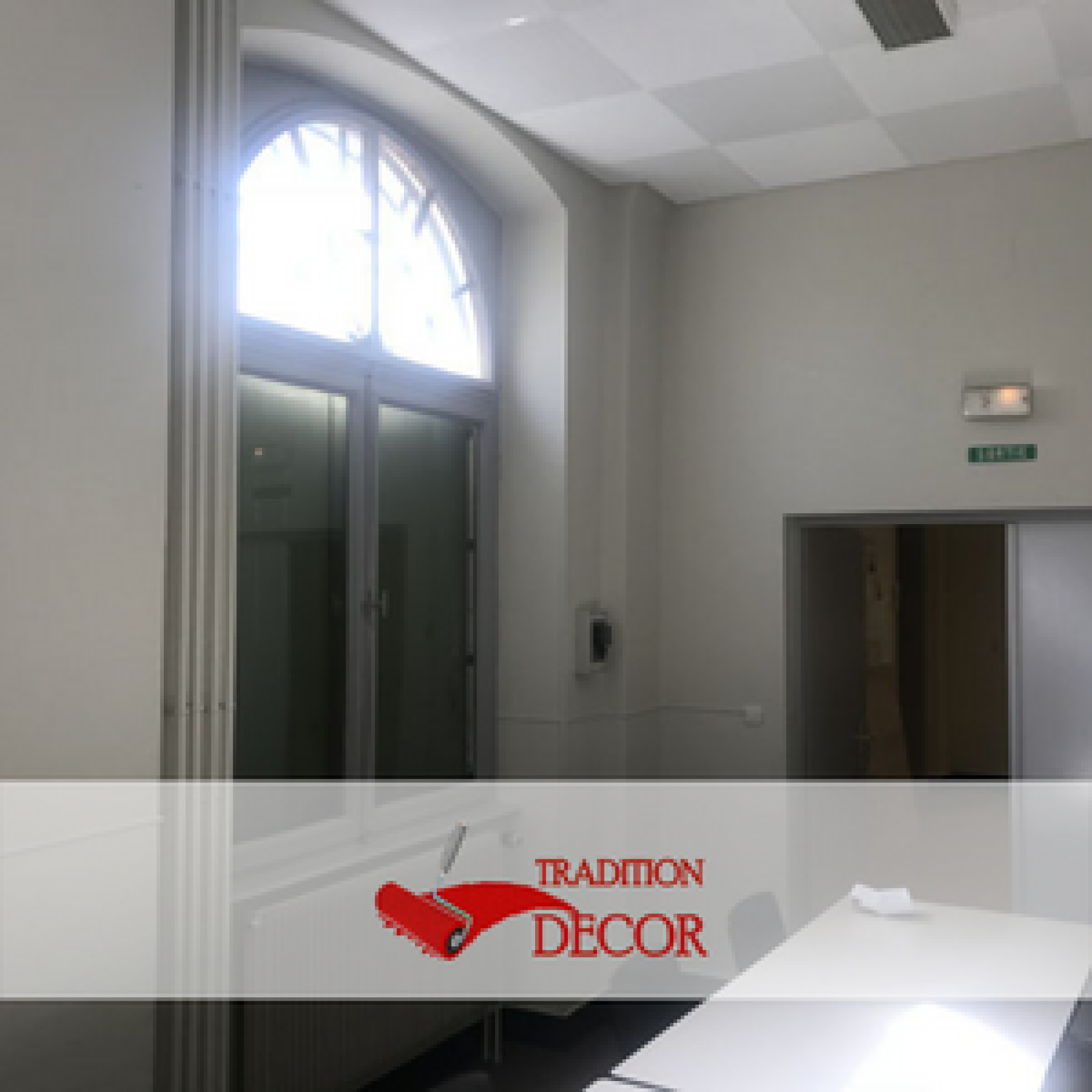 Application peinture satinée