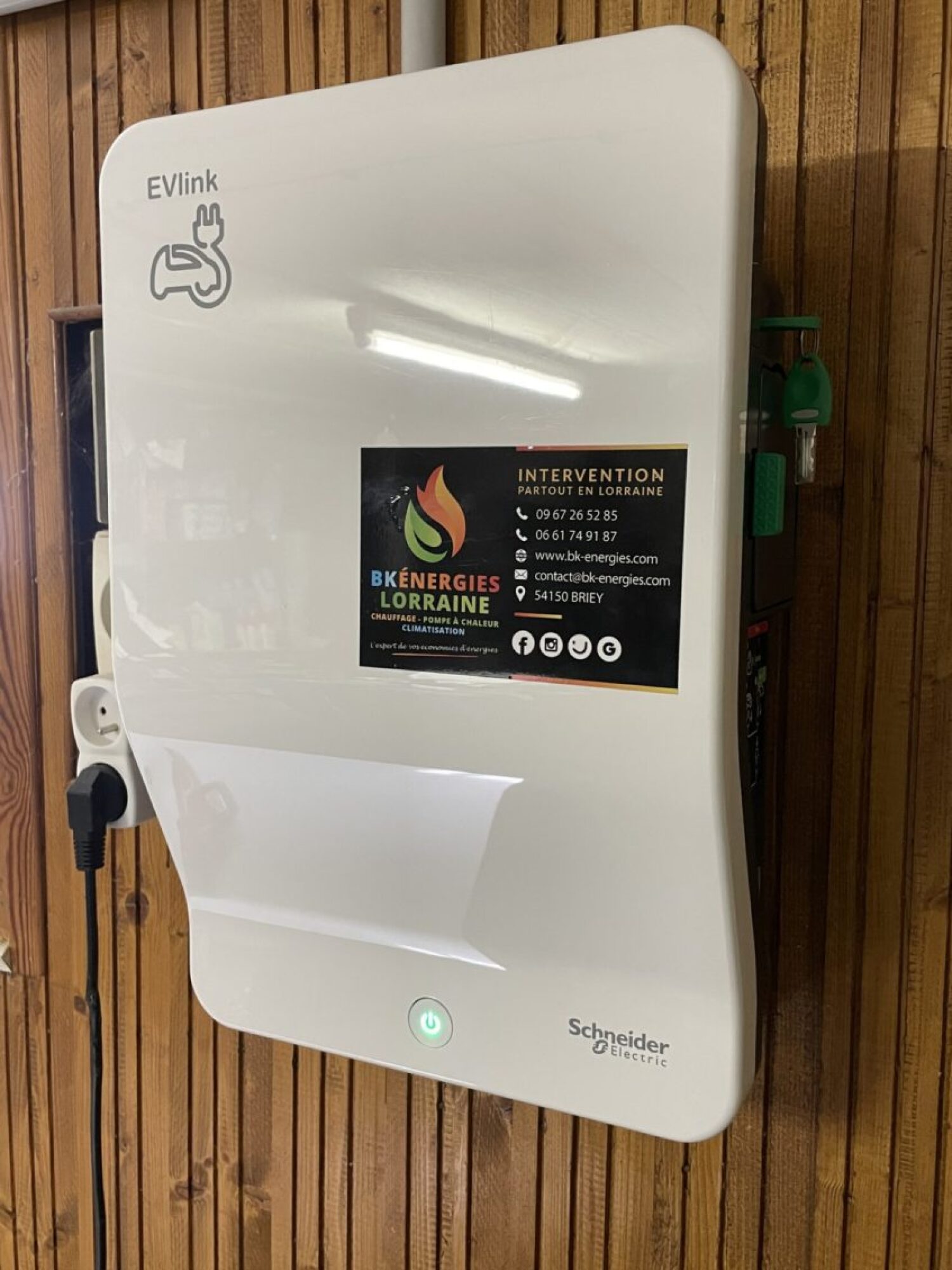 Borne de recharge IRVE (Pour véhicule électrique et hybride)