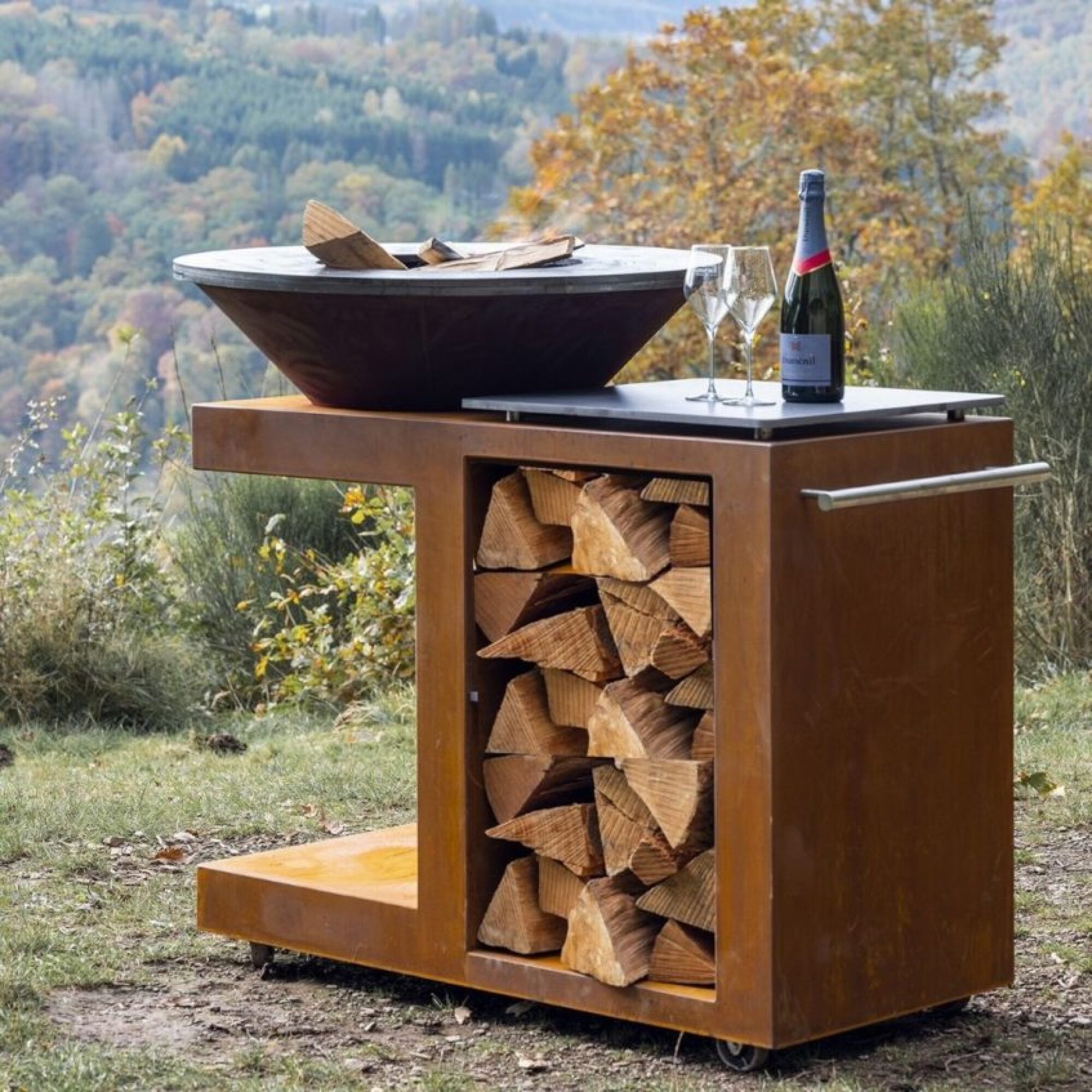 Braséro range bûches MODULEO