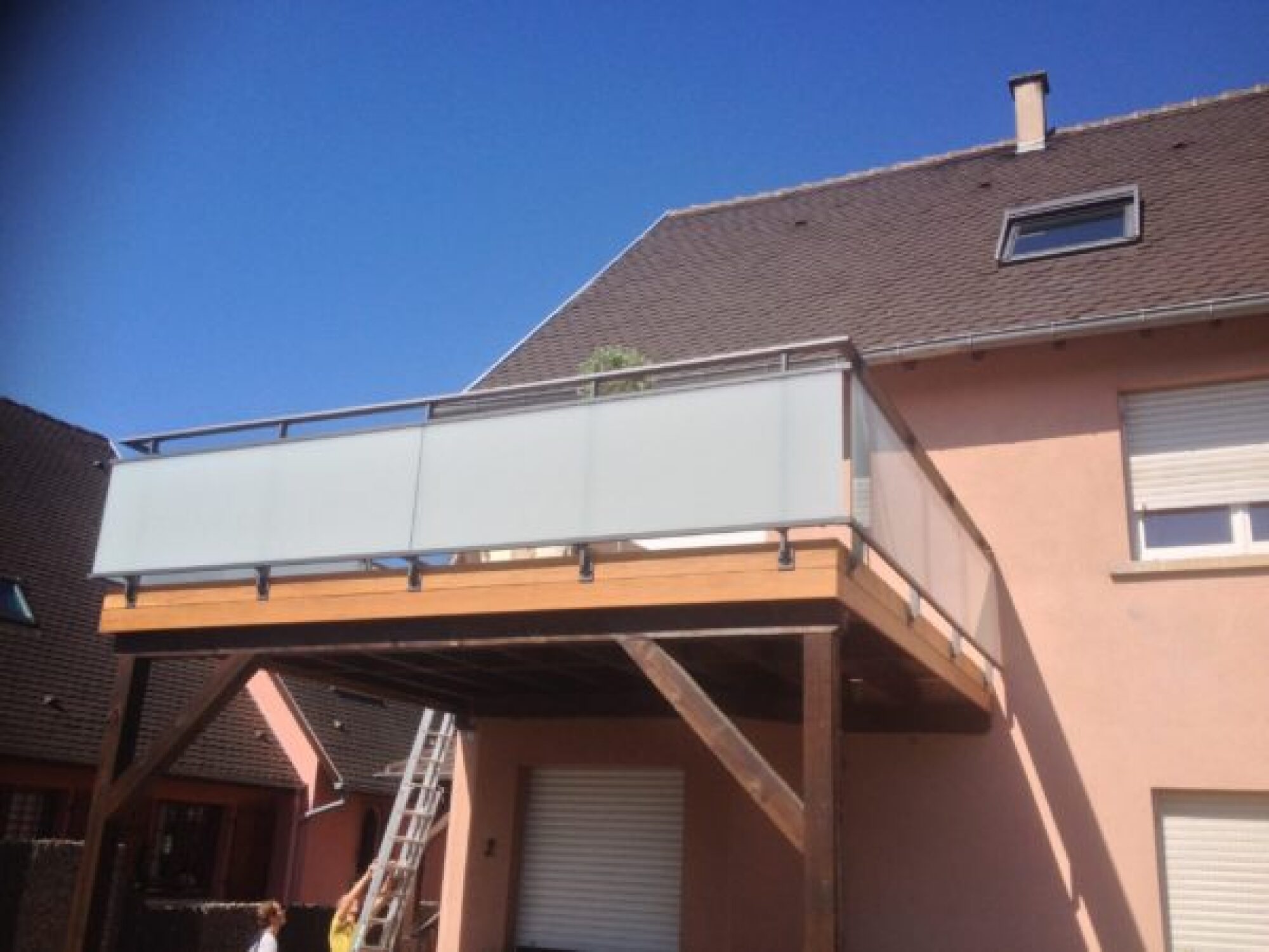 Fourniture et pose garde-corps aluminium