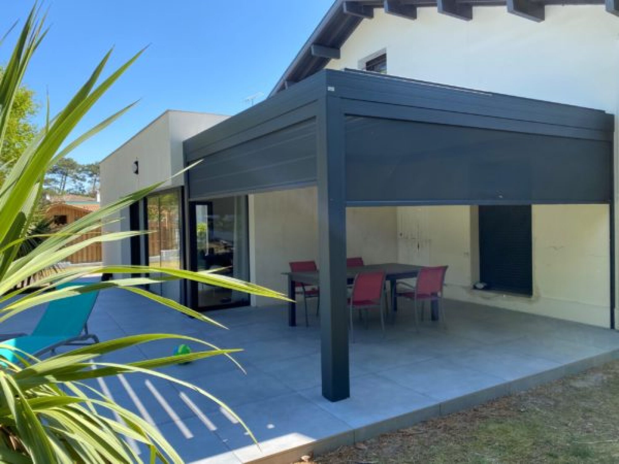 Installation pergolas bioclimatique sur mesure