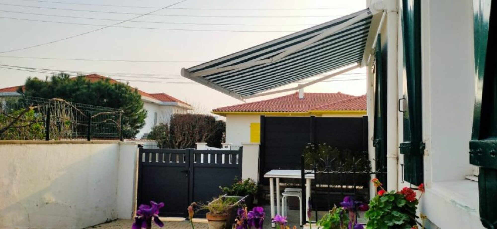 Installation store banne sur mesure