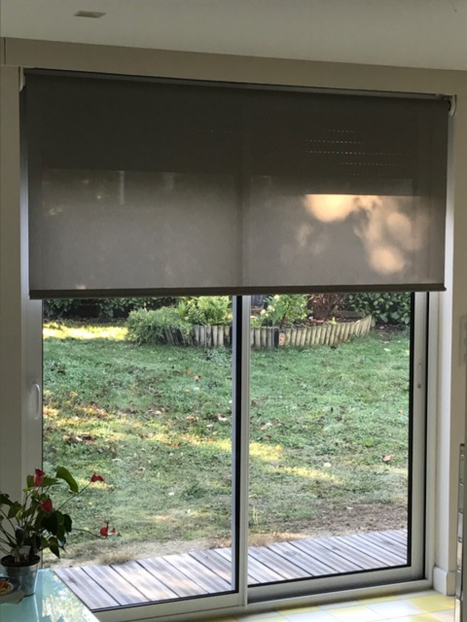 Installation store intérieur enroulable sur mesure