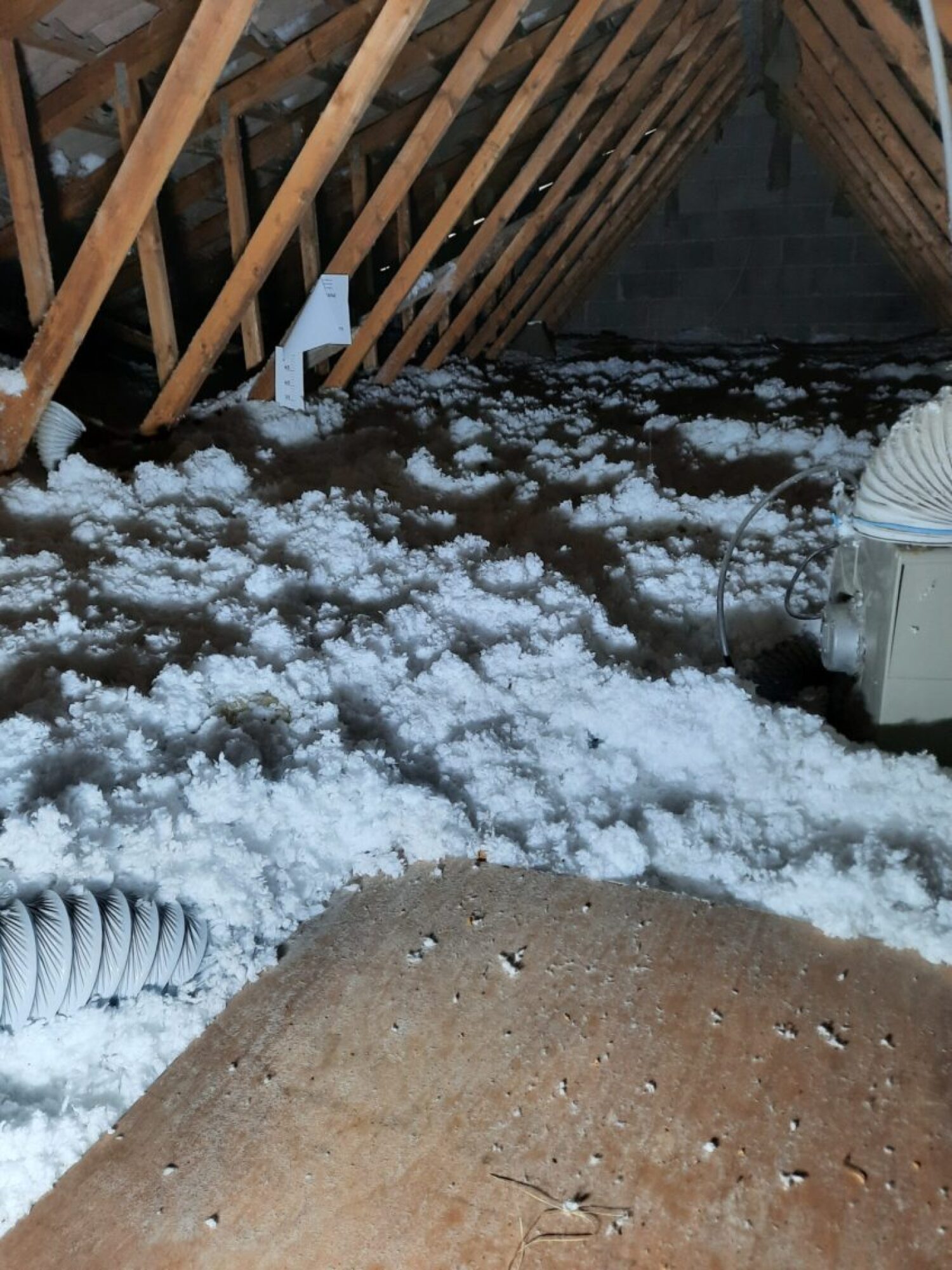 Isolation de comble perdu