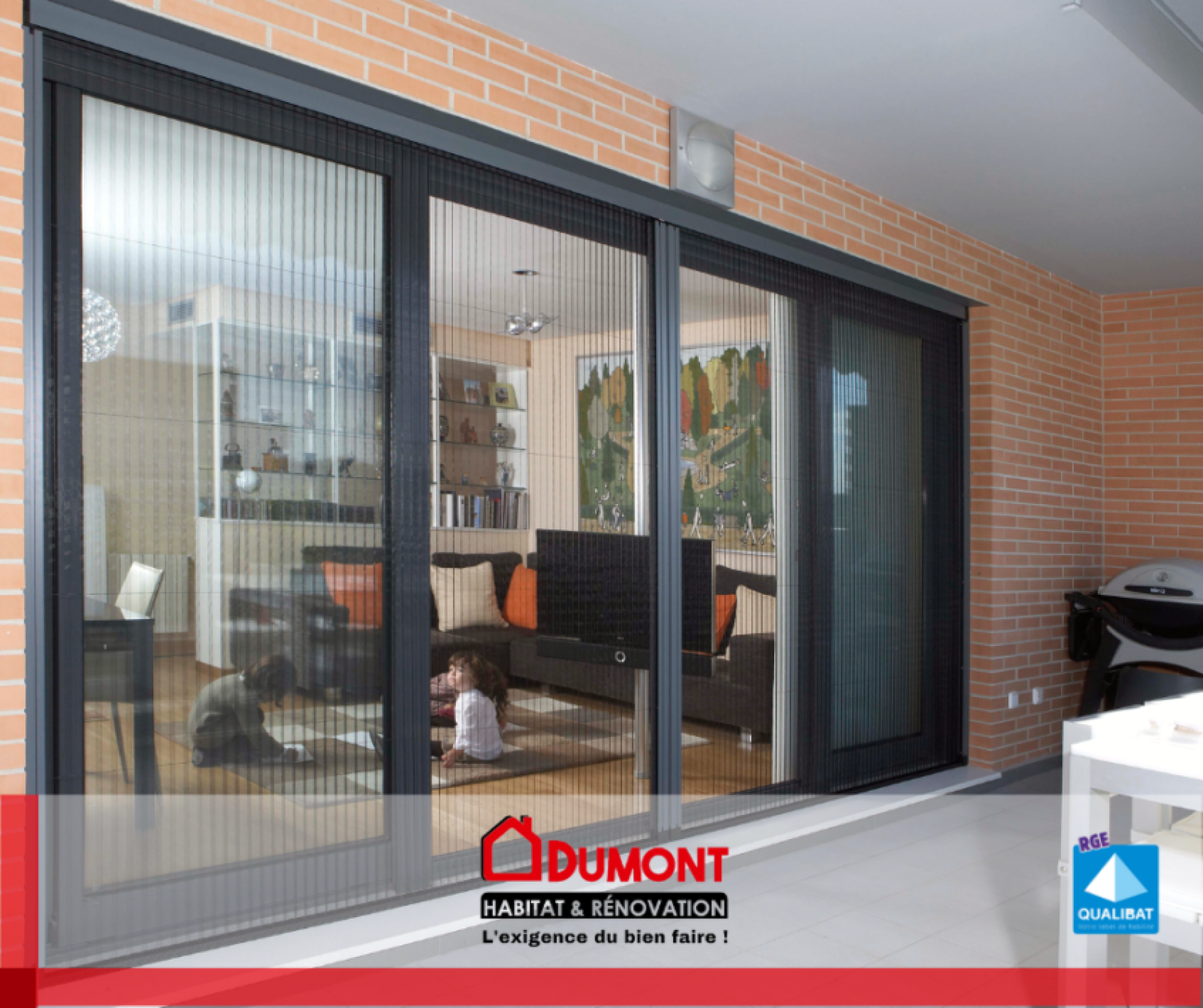 Installation de moustiquaire