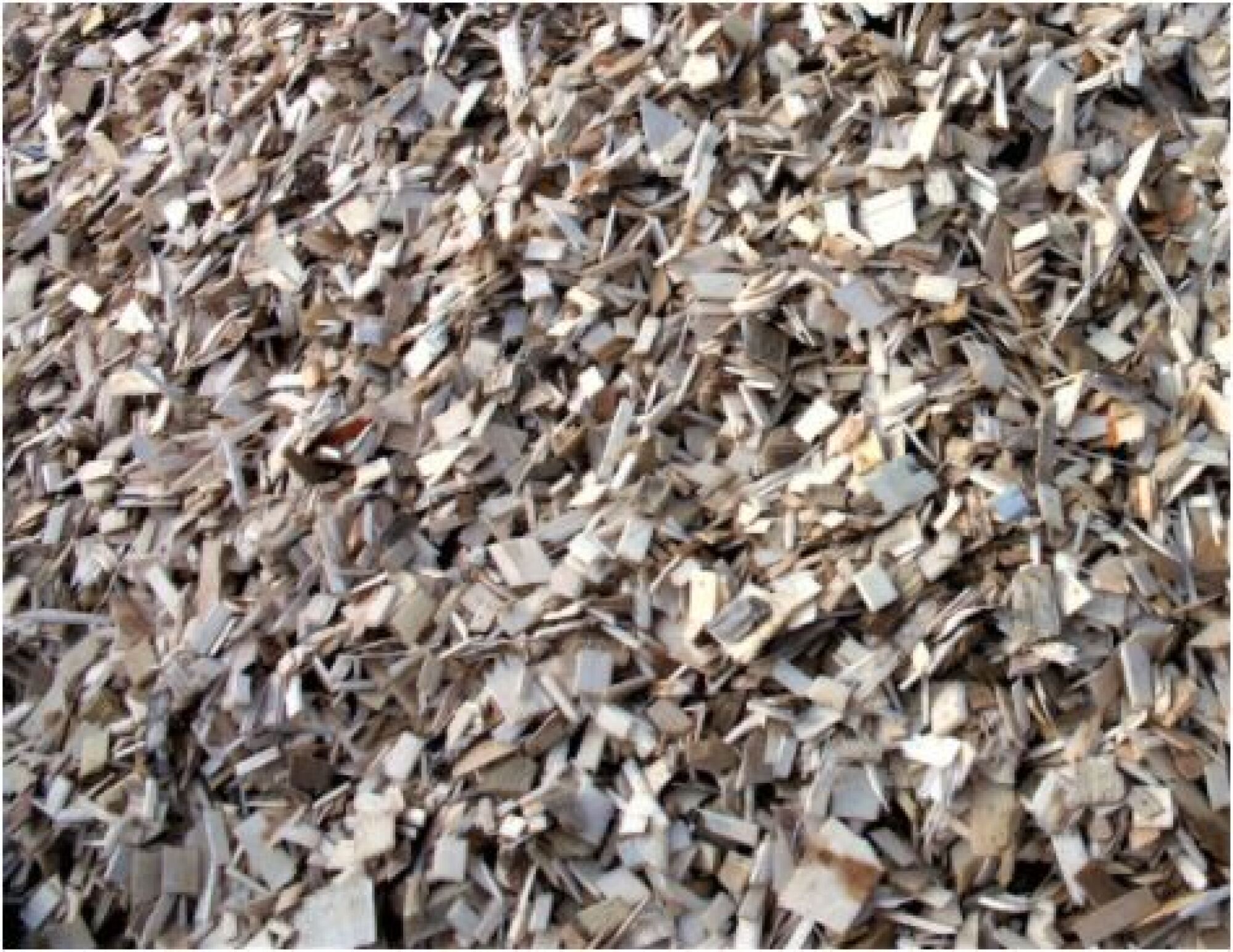 Paillage : plaquettes peuplier