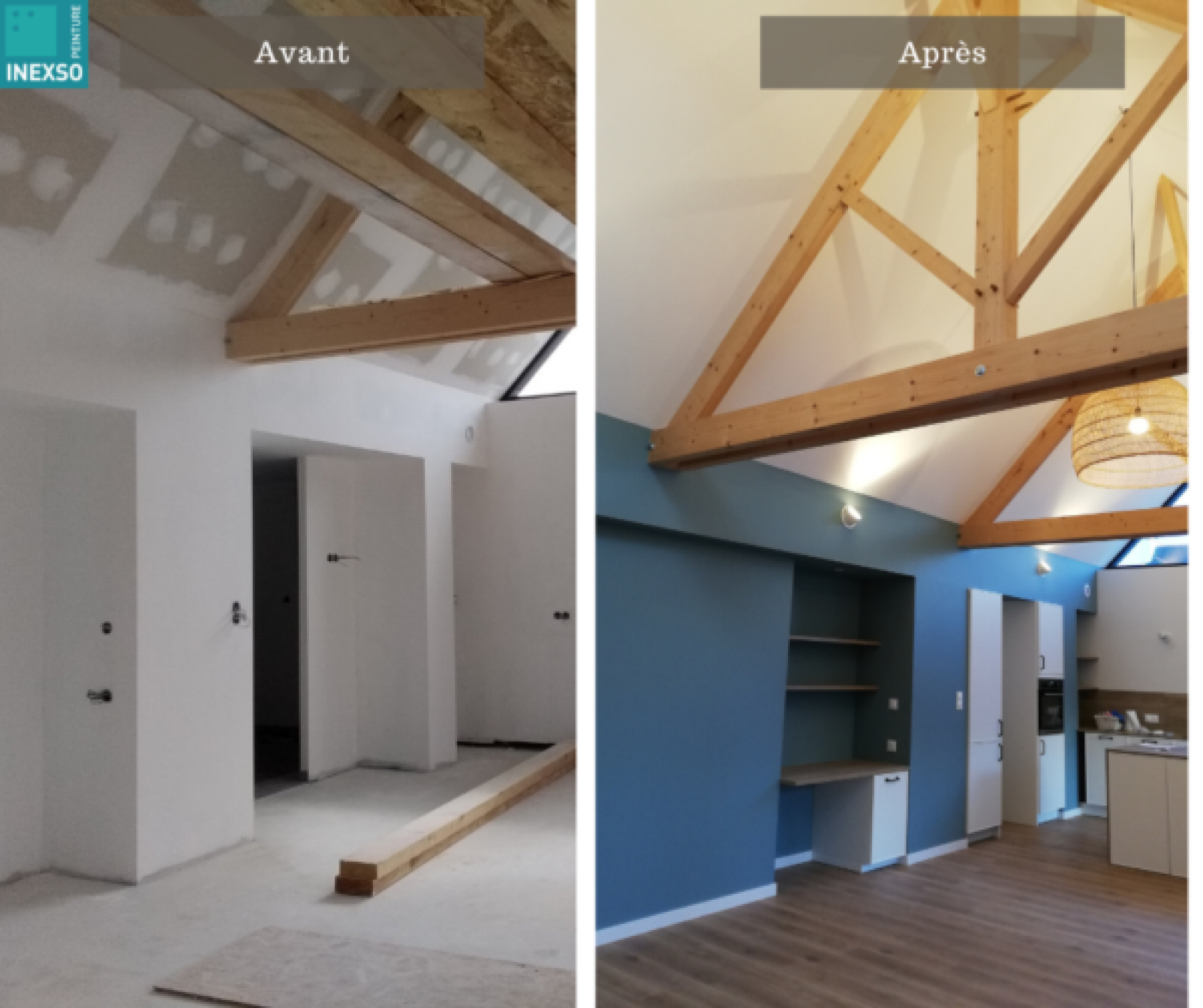 Peinture intérieure maison neuve