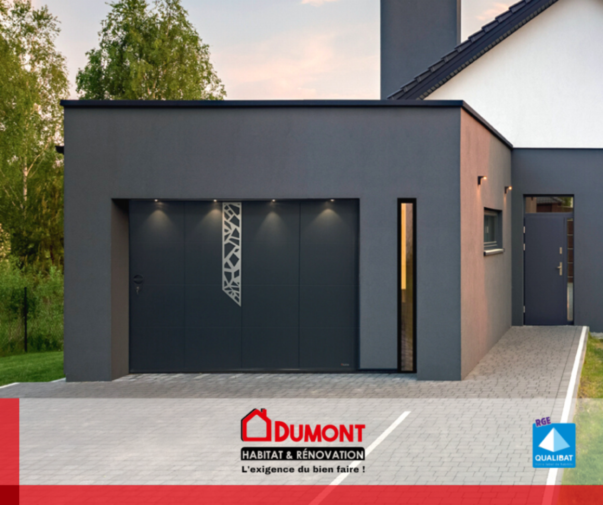 Porte de Garage Sectionnelle Latérale