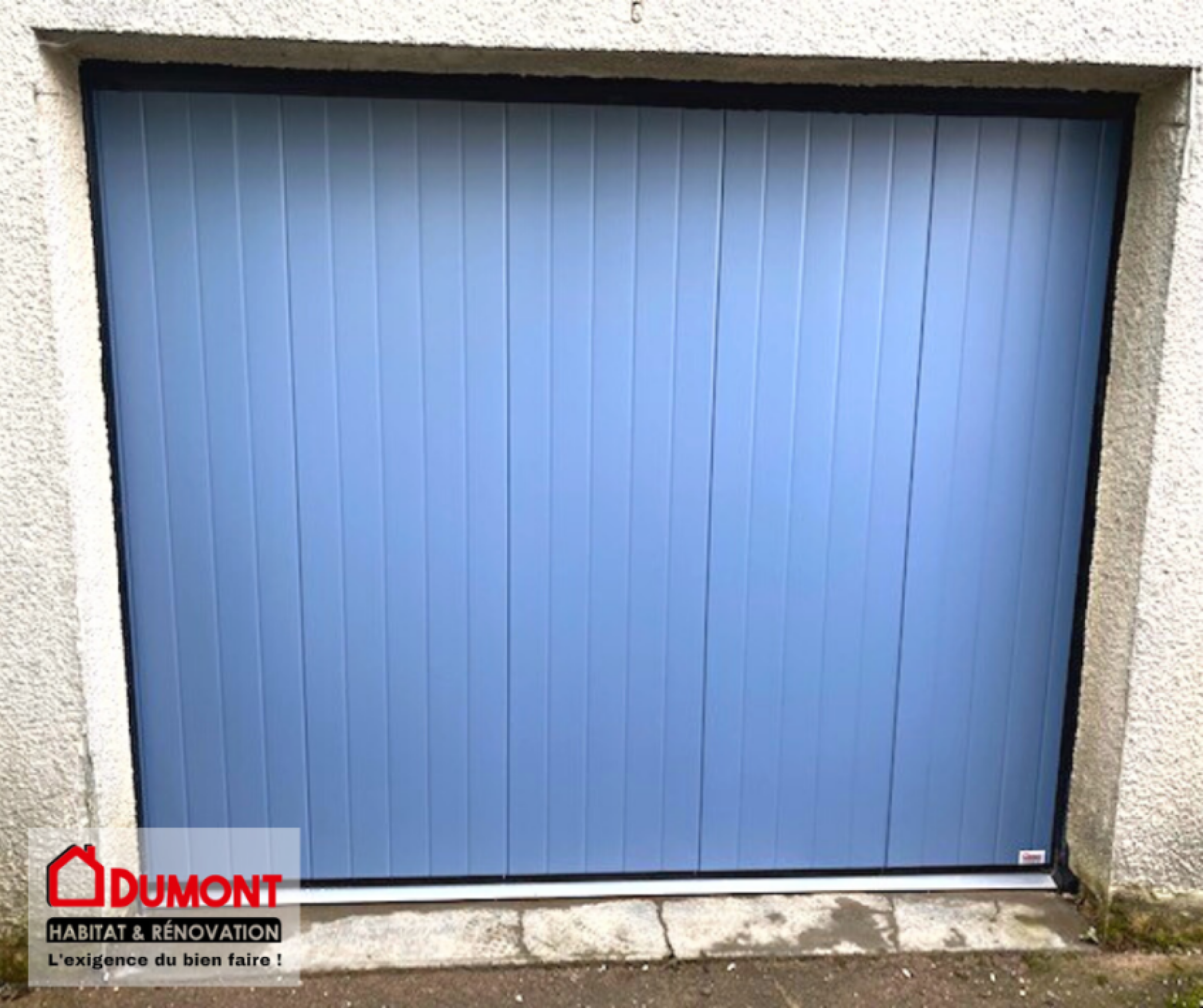 Porte de Garage Sectionnelle Latérale