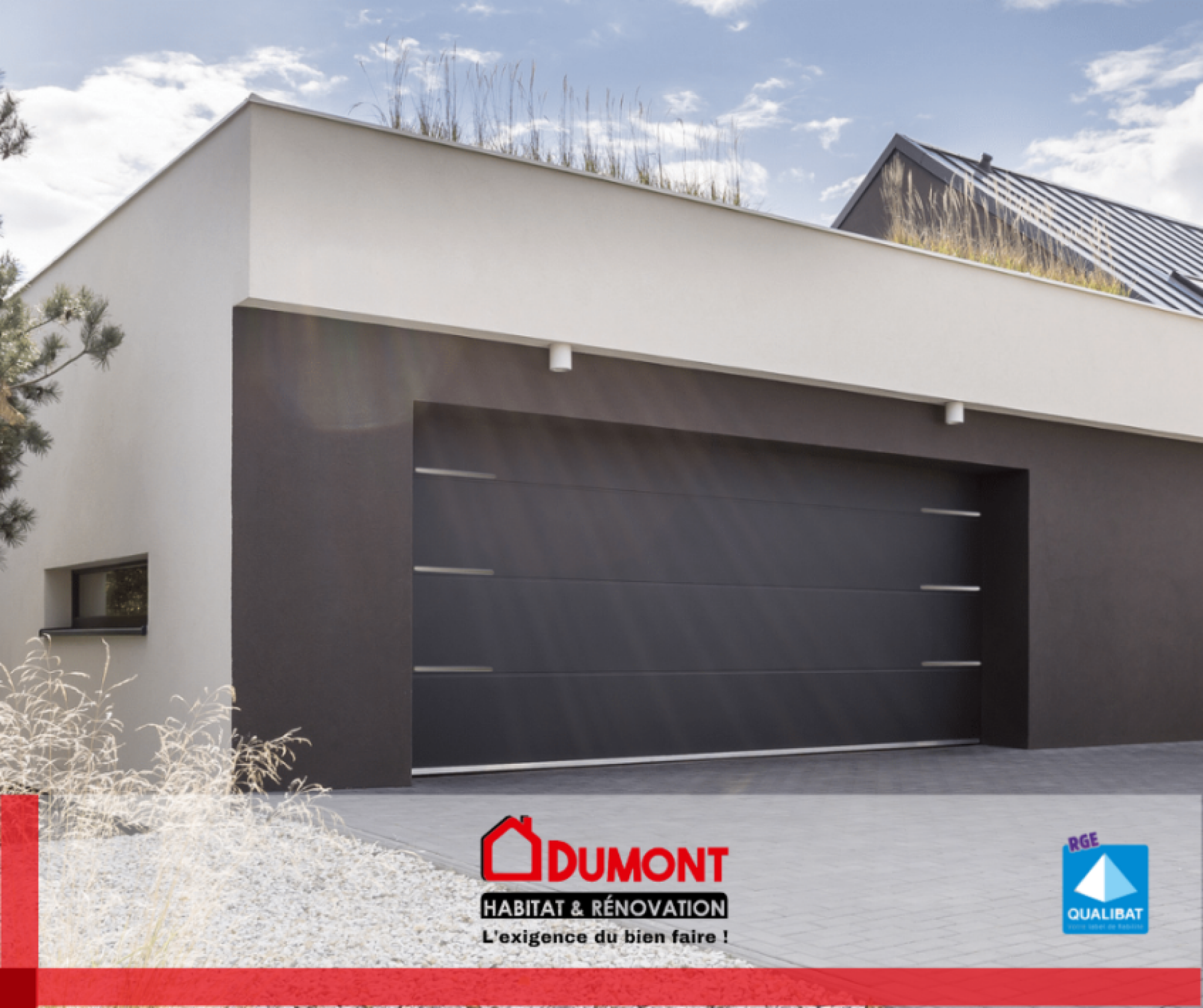 Porte de garage sectionnelle