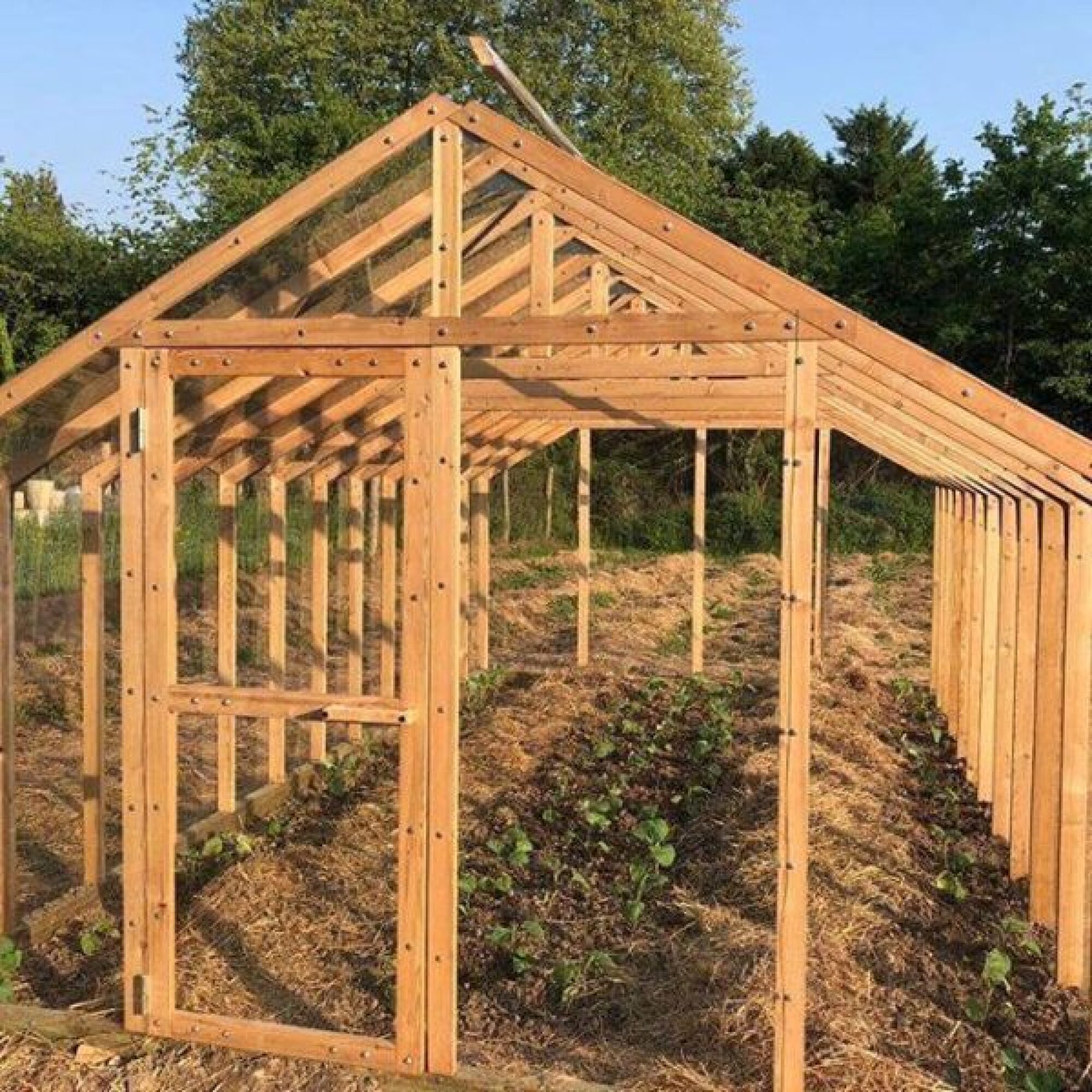 Serre de jardin en bois lancelot 20m² dans le Var