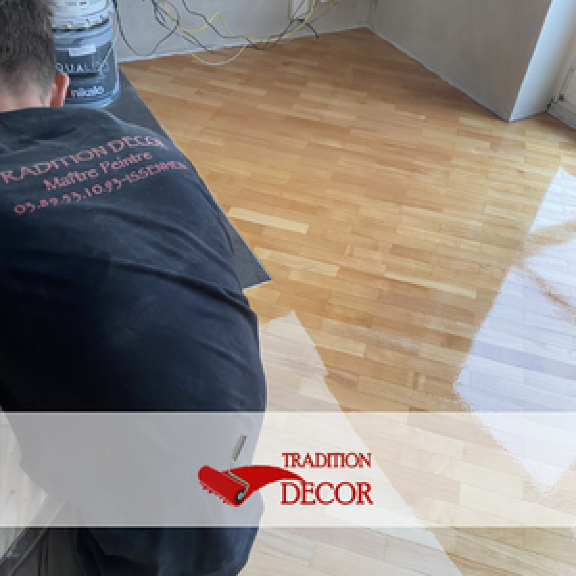 Vitrification de parquet
