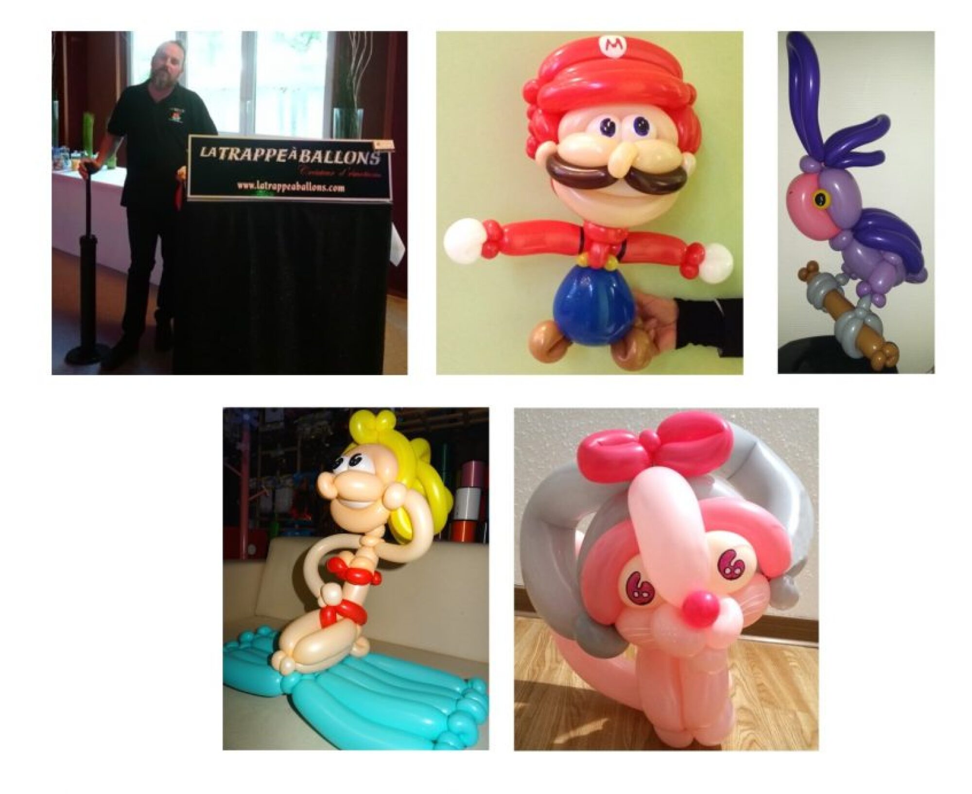 Animation et atelier sculptures de ballons