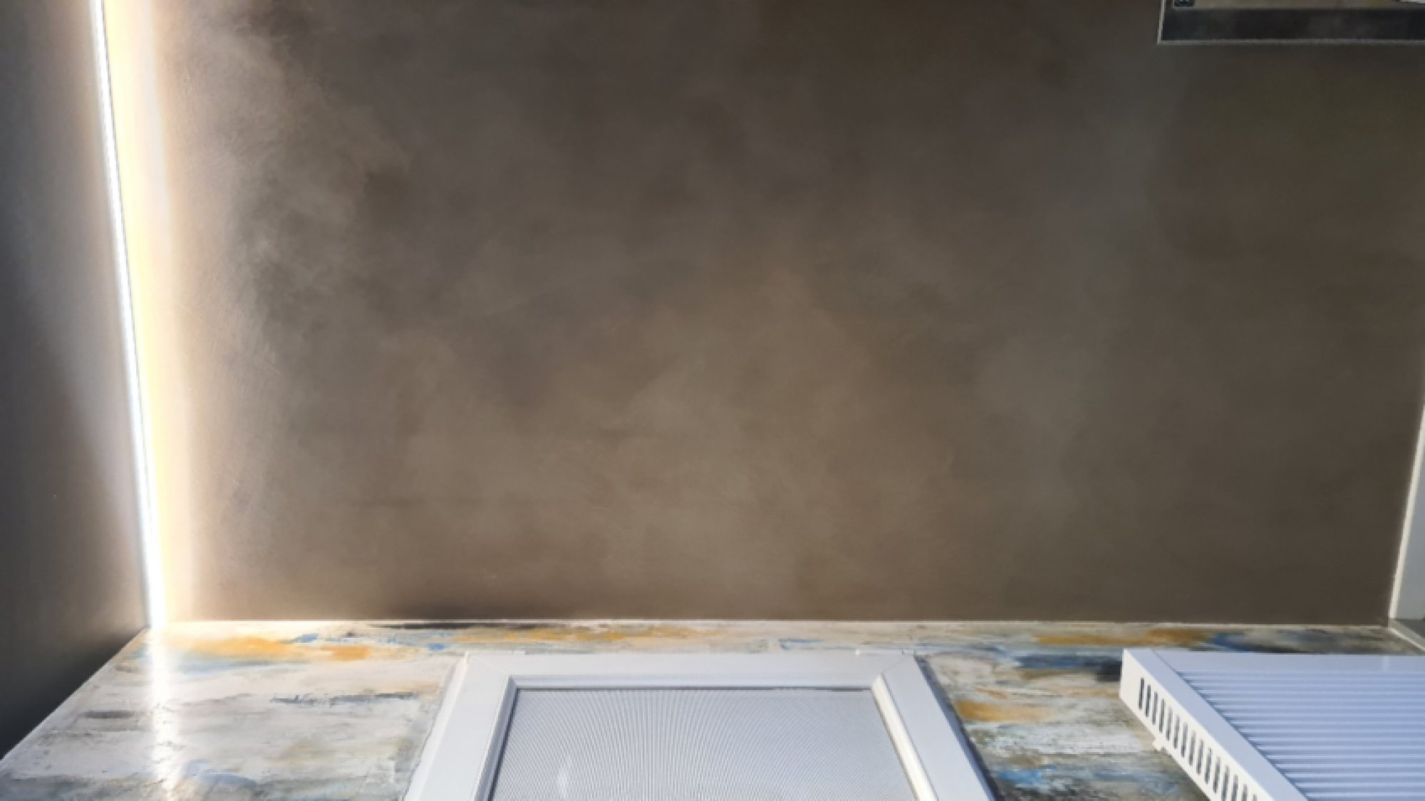 Application de béton ciré