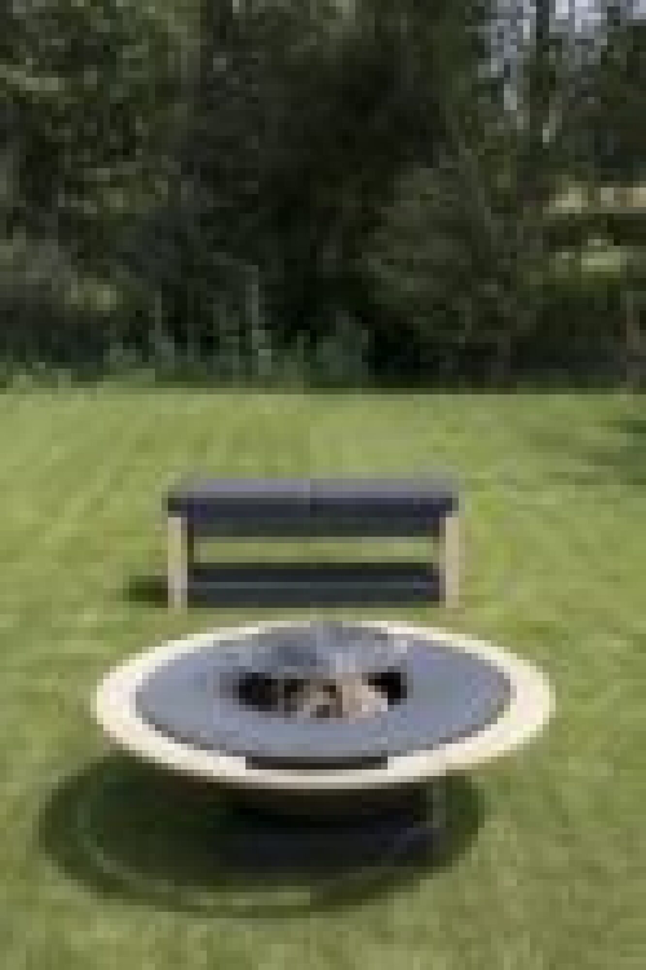 Braséro, plancha large noir PIATTO