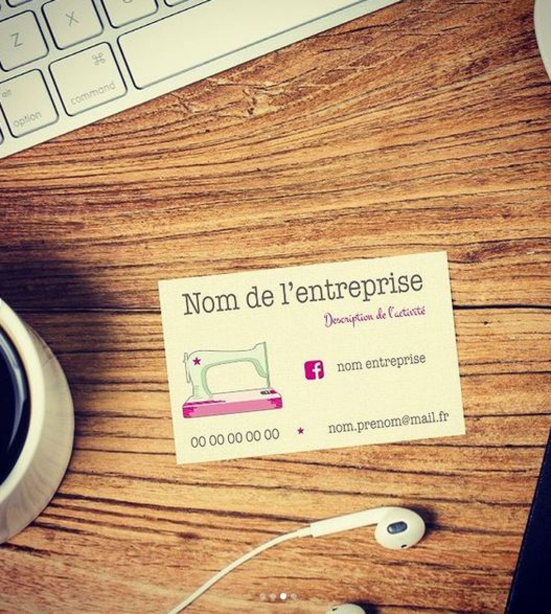 Carte de visite recto