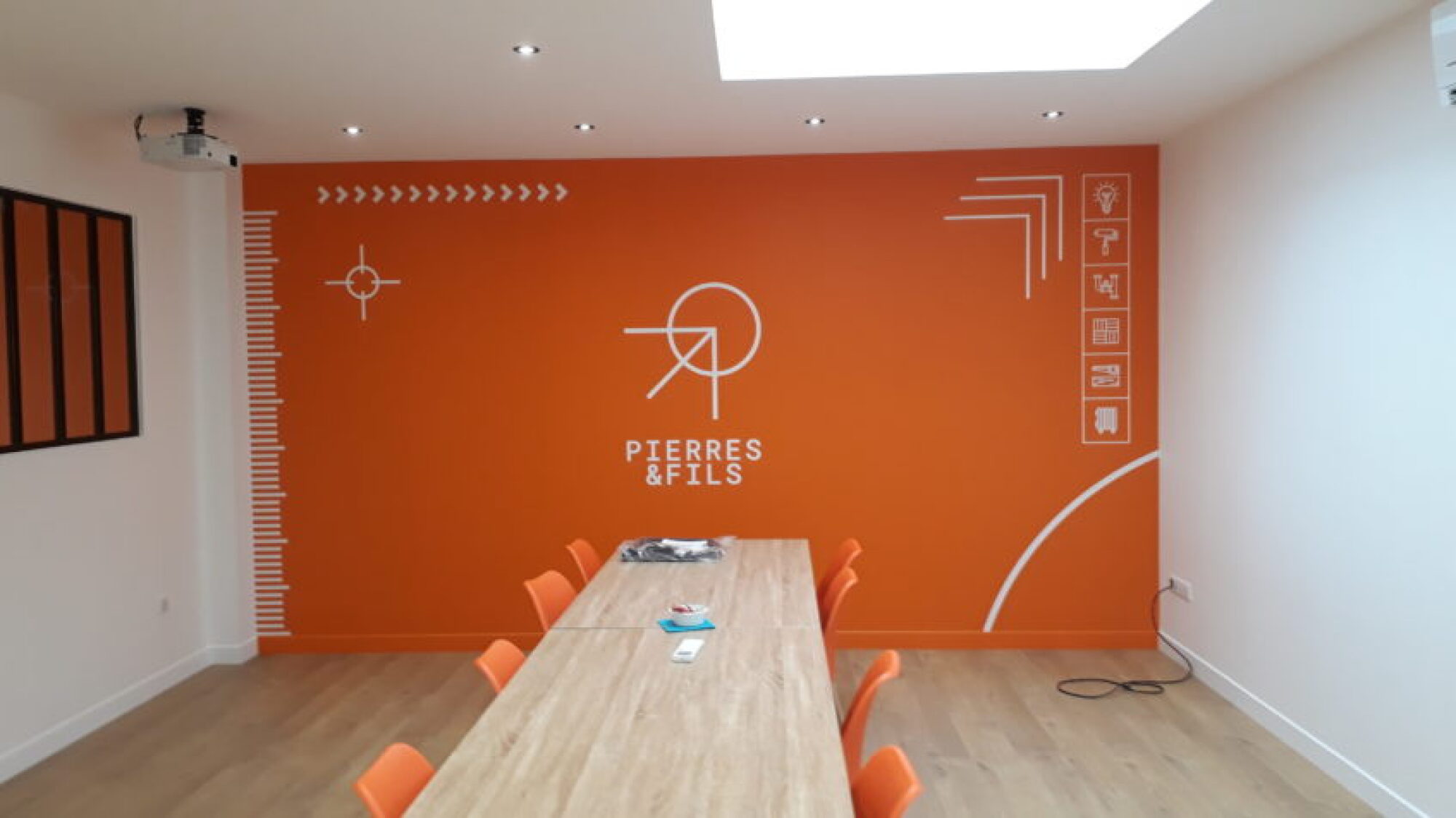 Réalisation de décoration murale