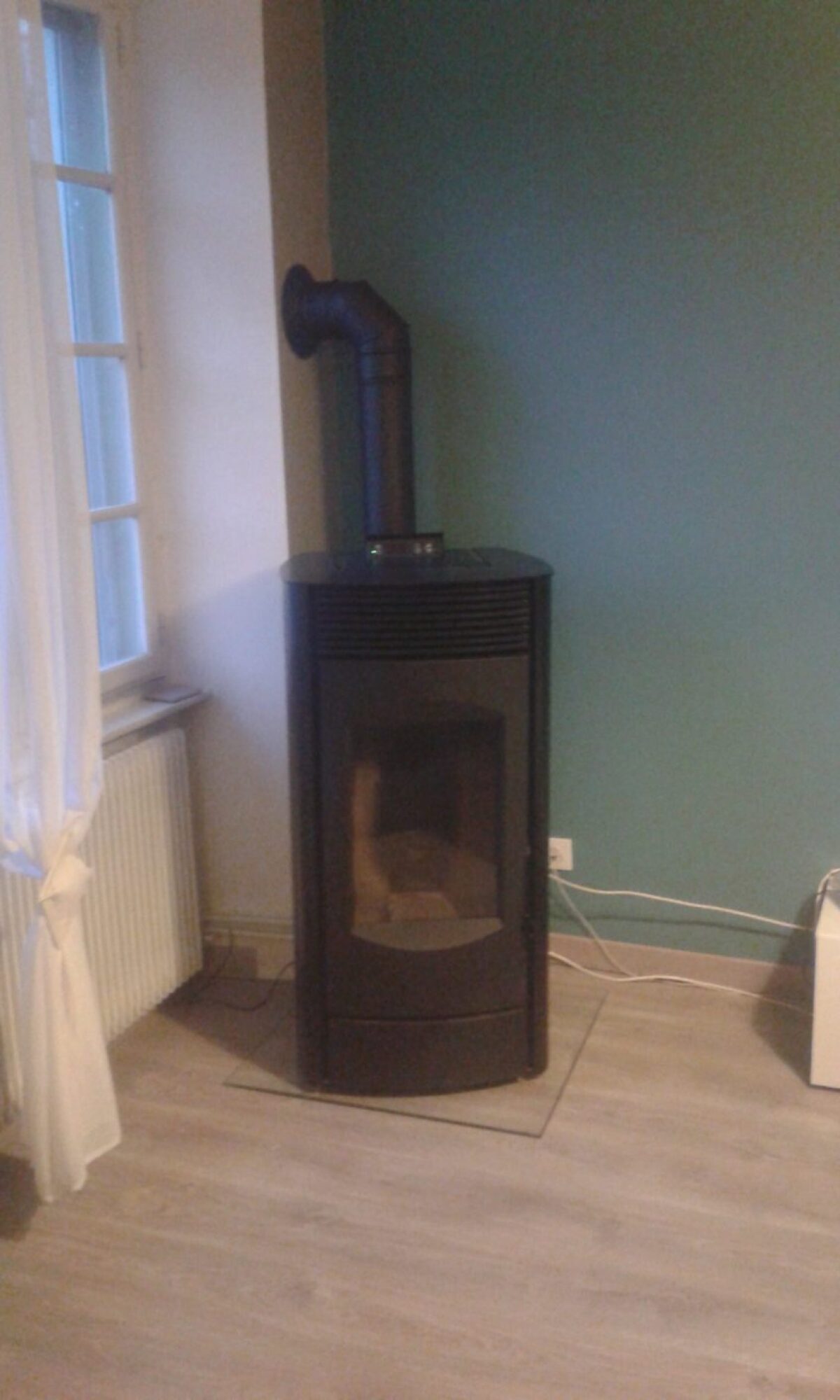 Fourniture et pose de poêle à granulé CMG Steel