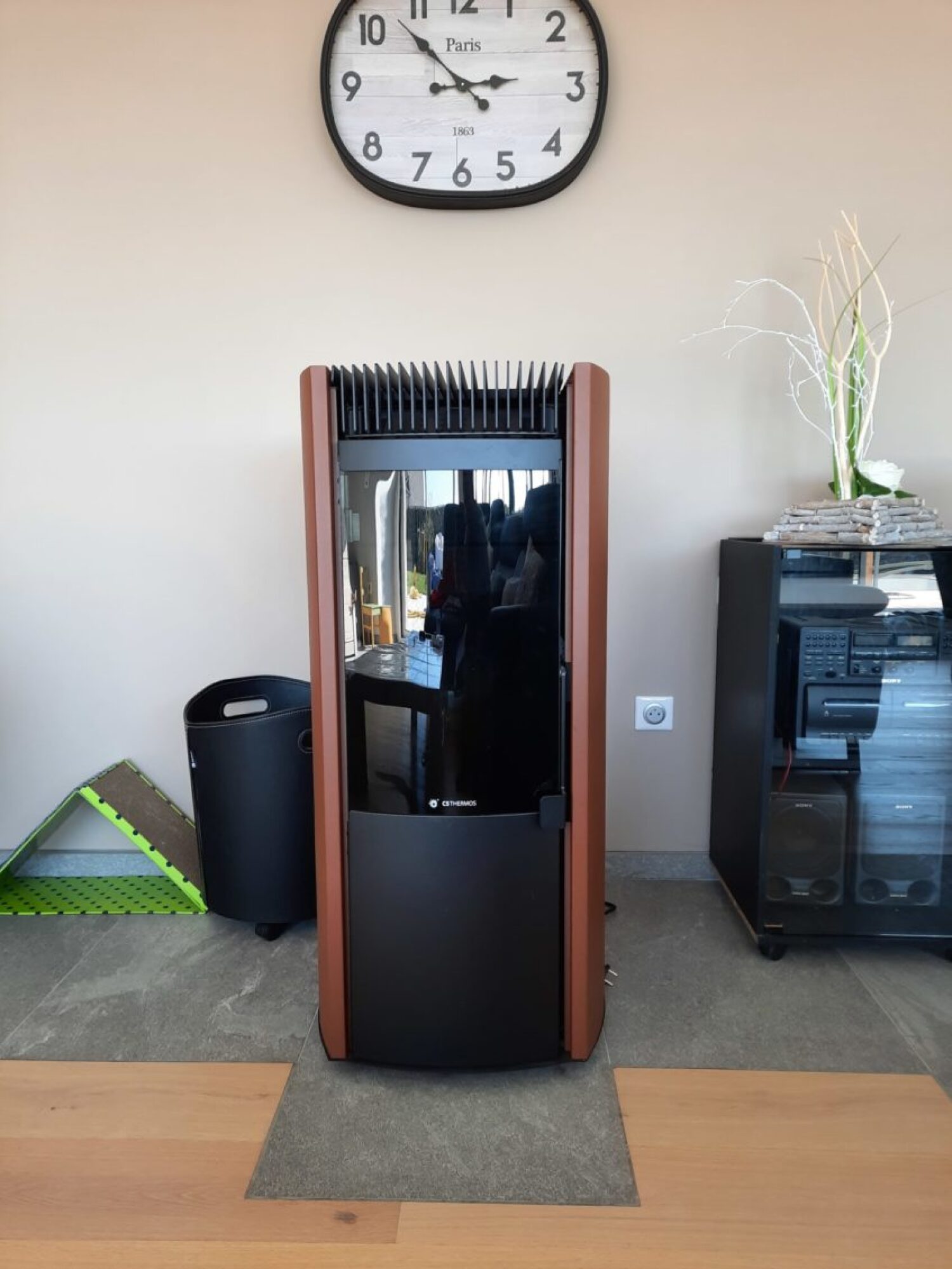 Fourniture et pose de poêle à granulé CS thermos Arianna