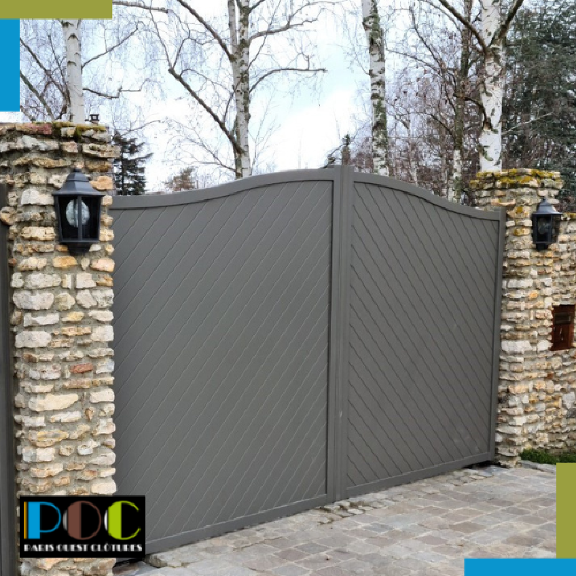 Fourniture et pose de portails particuliers