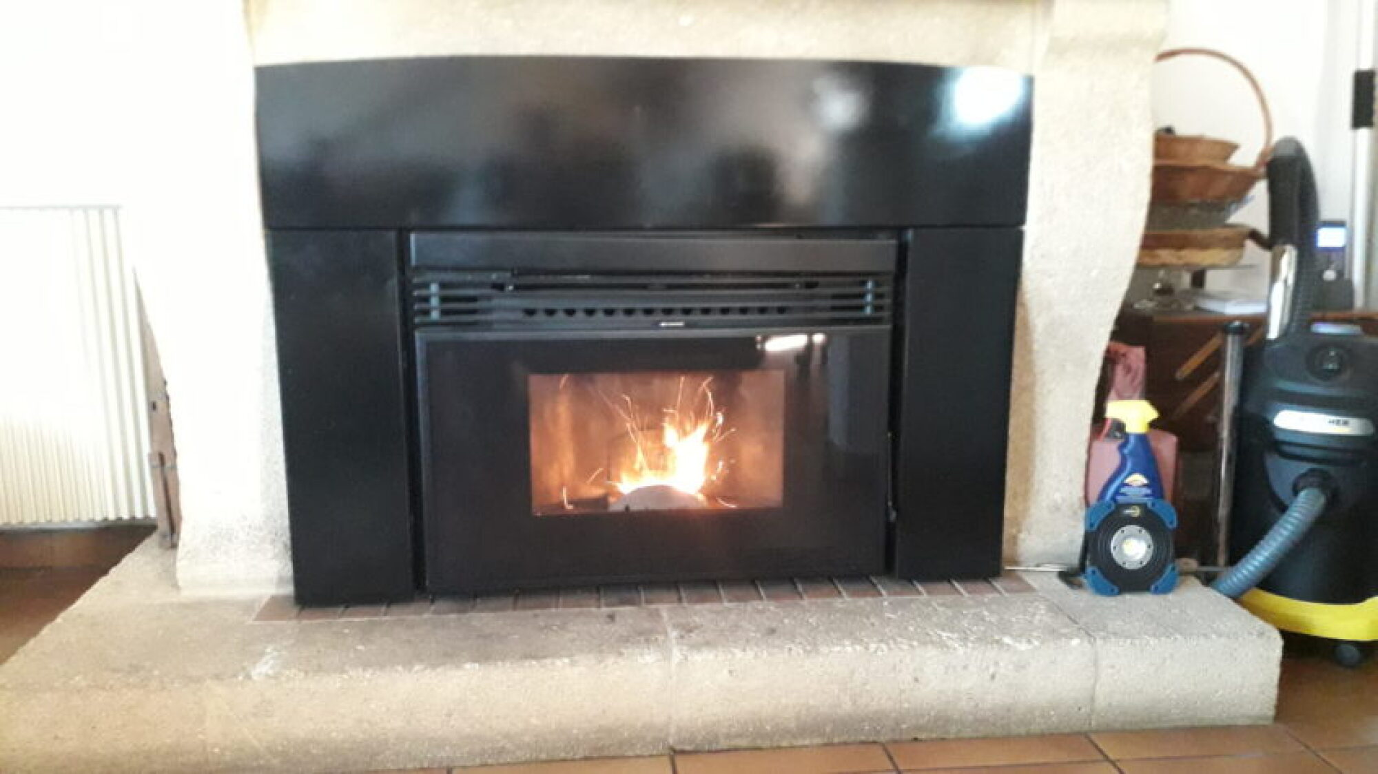 Fourniture et pose insert Atomo