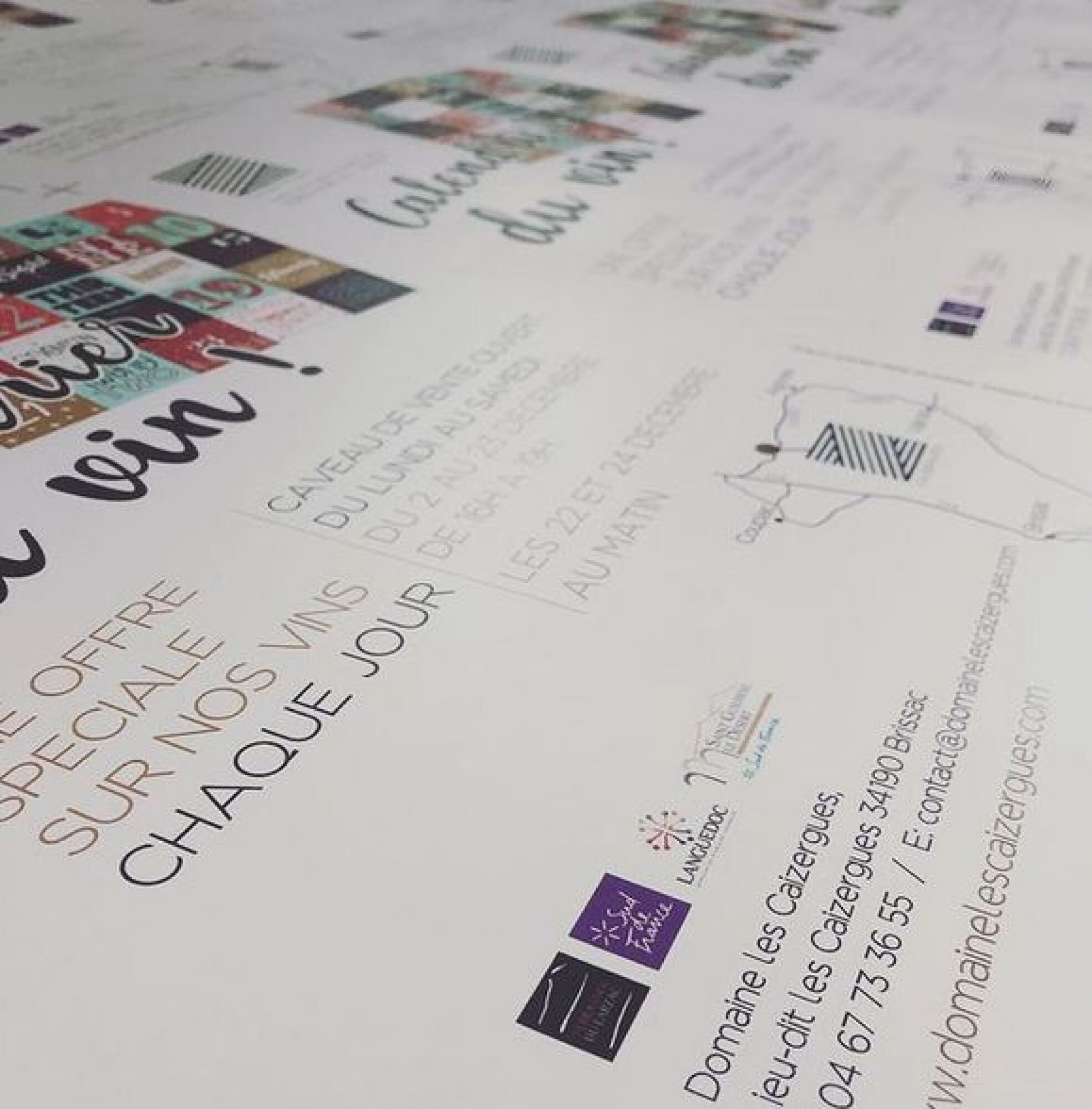 Impression affiche couleur recto format A3