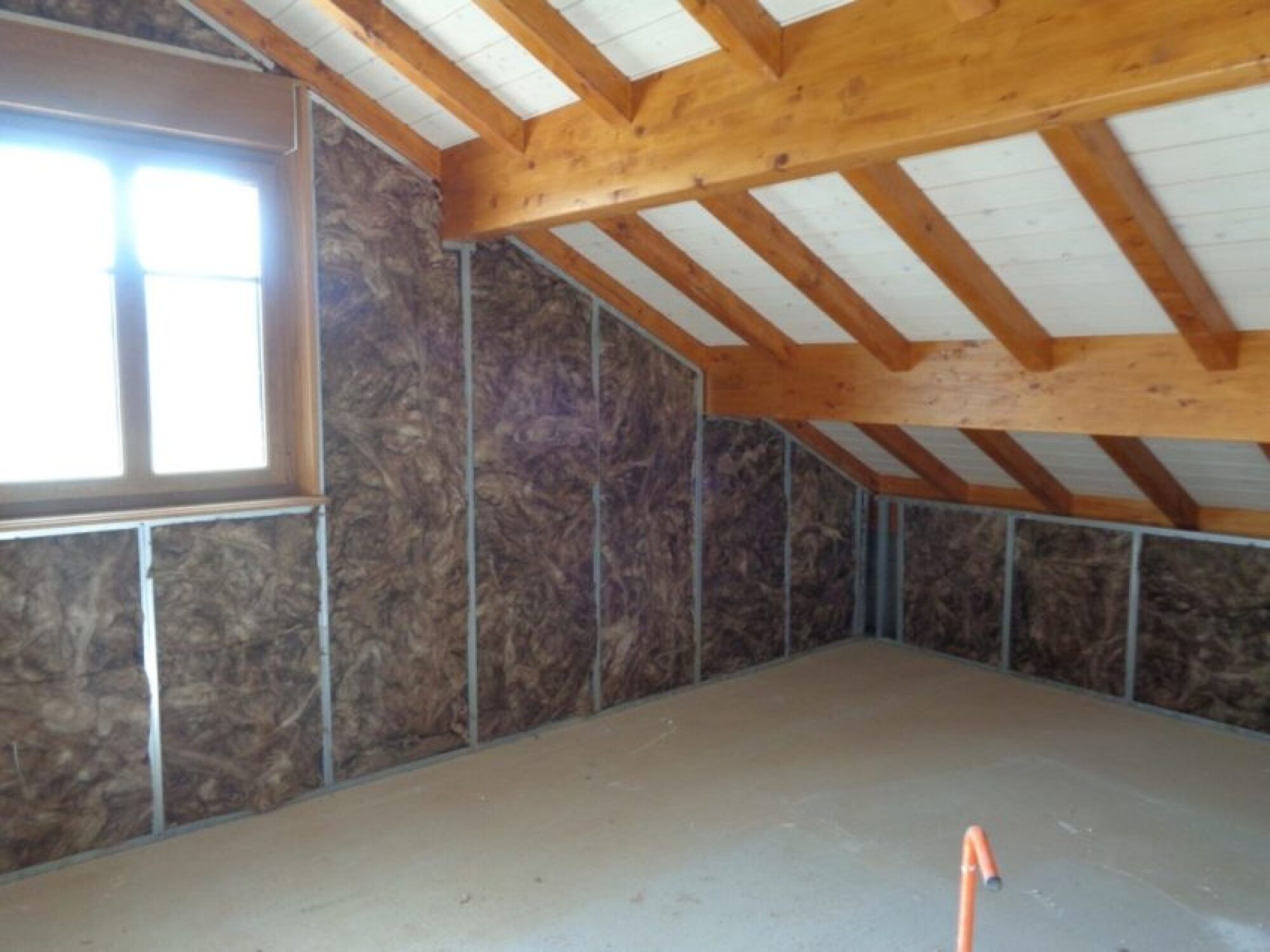 Isolation thermique intérieur des murs et plafonds