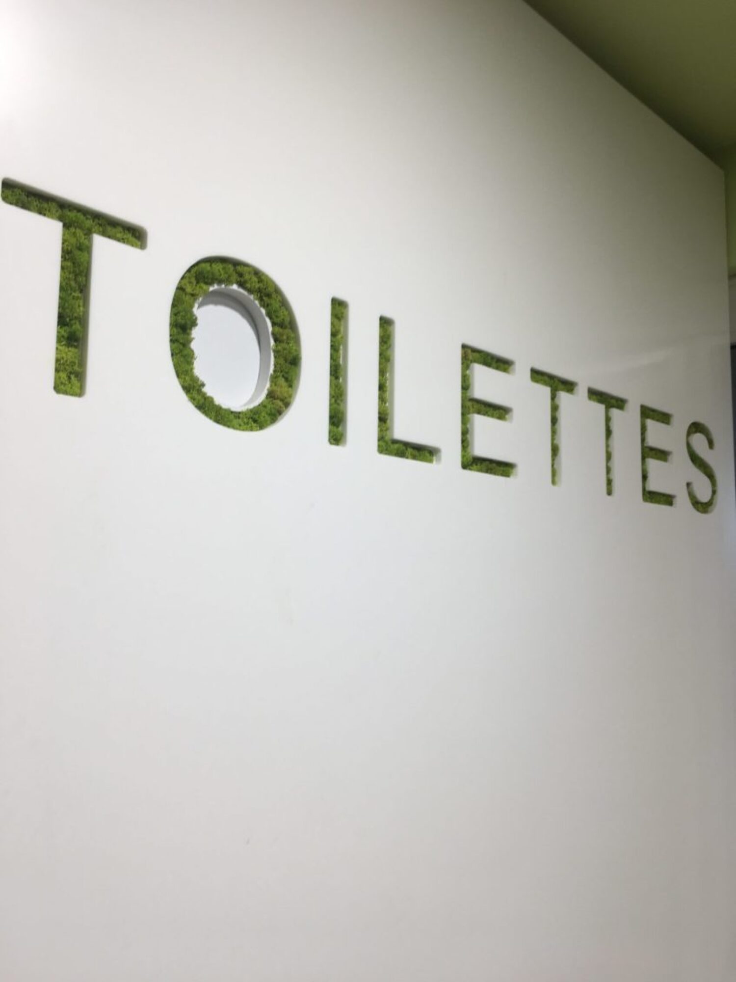 Logo végétal intérieur