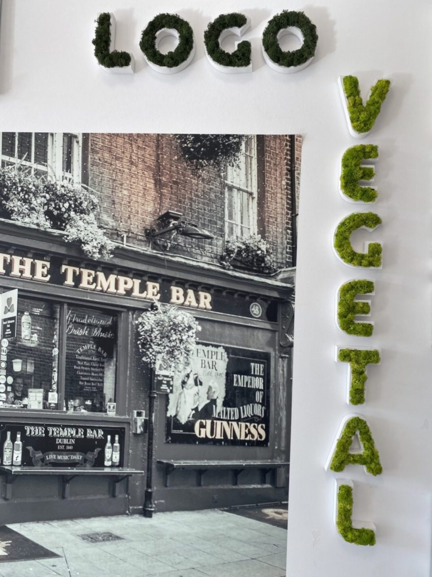 Logo végétal intérieur