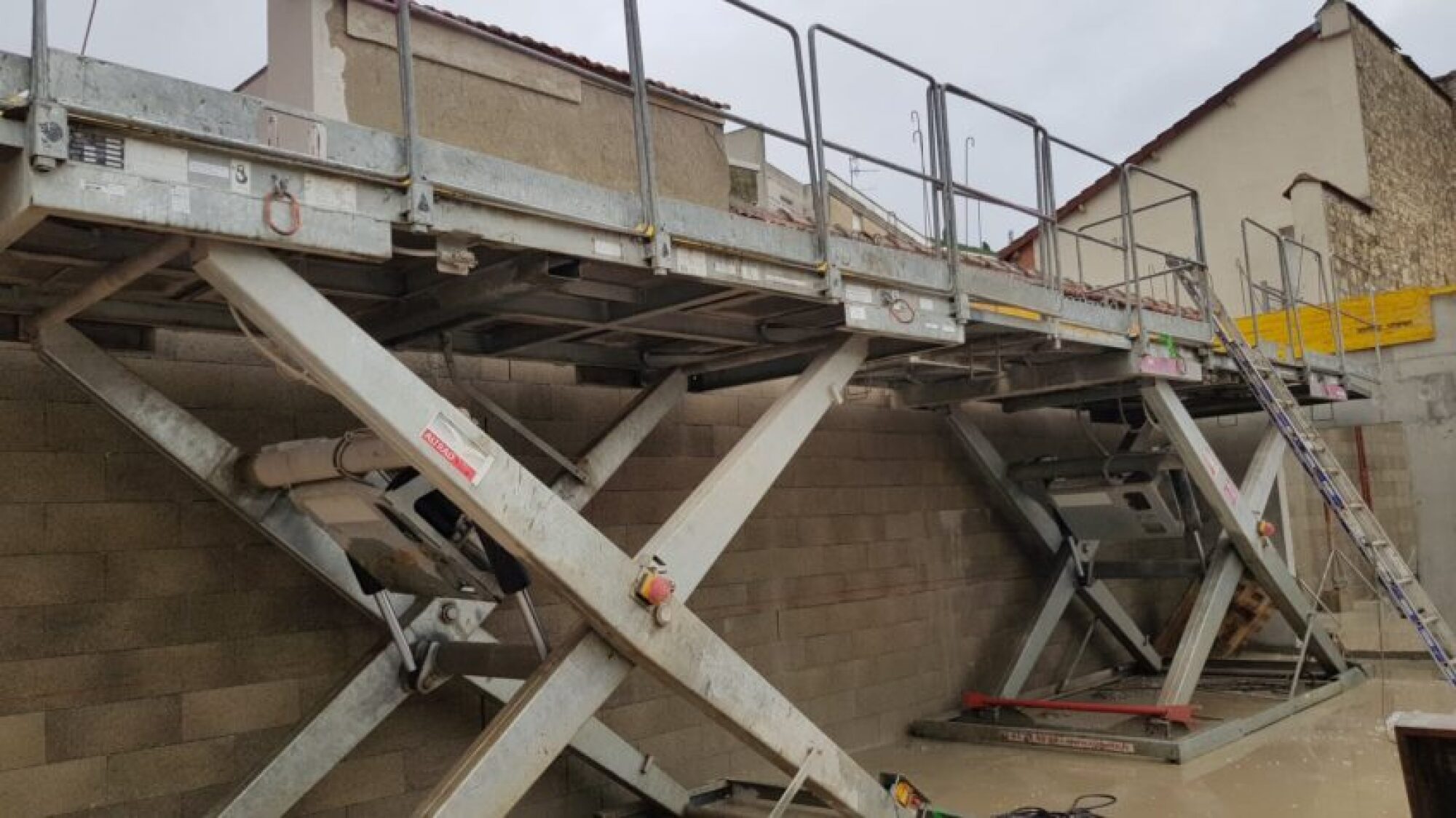 Ouverture et élargissement de mur porteur