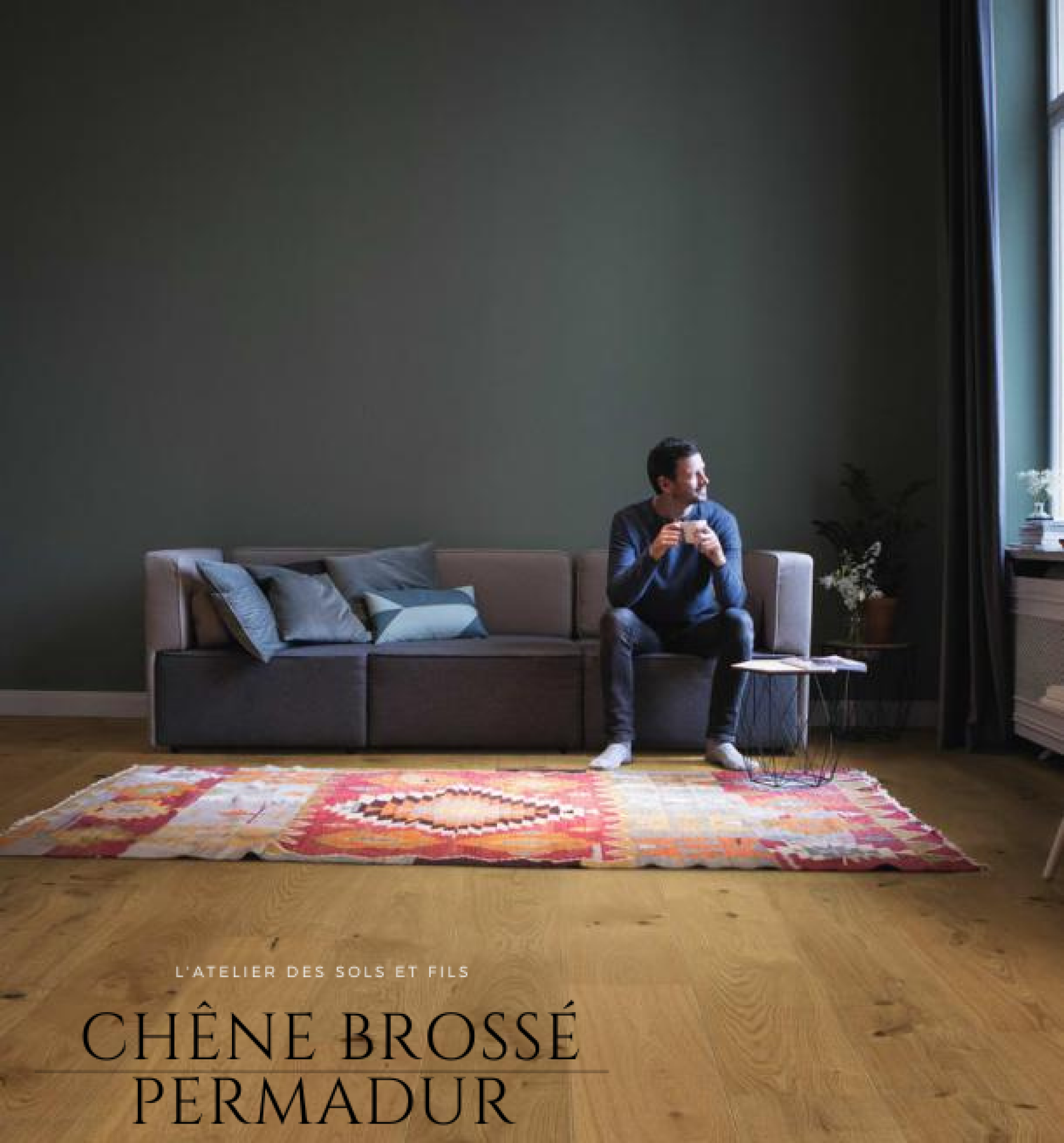 Parquet lame large à l'ancienne – HARO – SÉRIE 2500