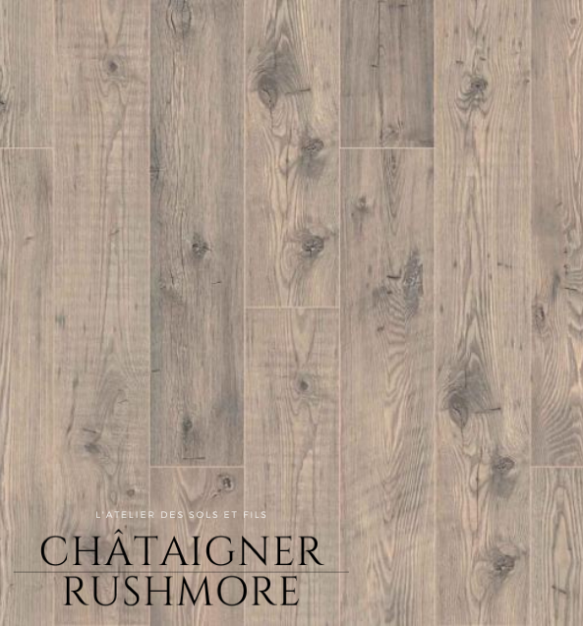 Parquet stratifié 10MM 4 CHANFREINS