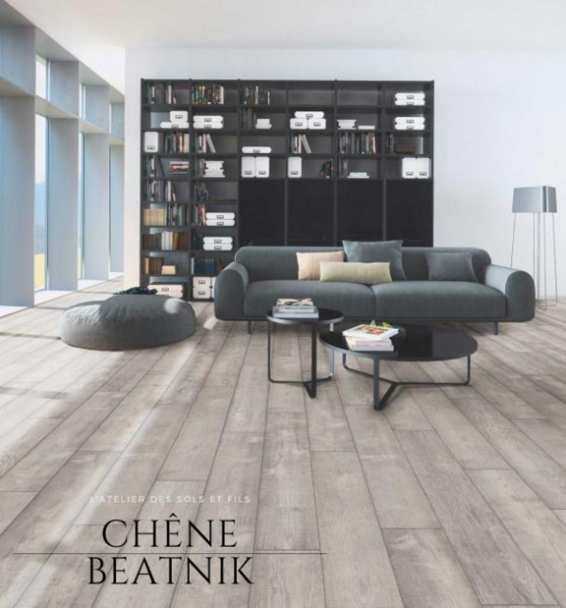 Parquet stratifié 8MM 4 CHANFREINS