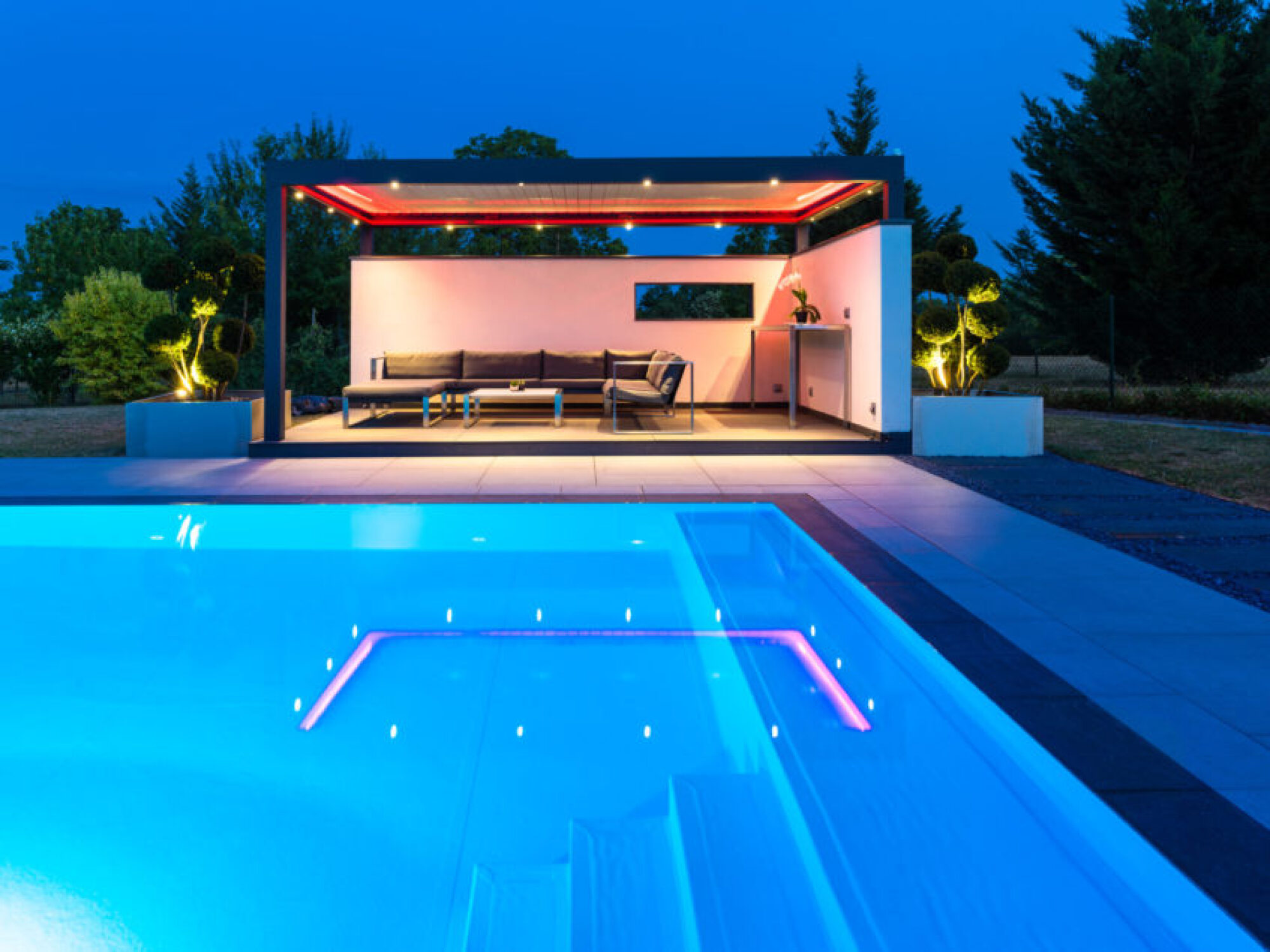 Pergola bioclimatique